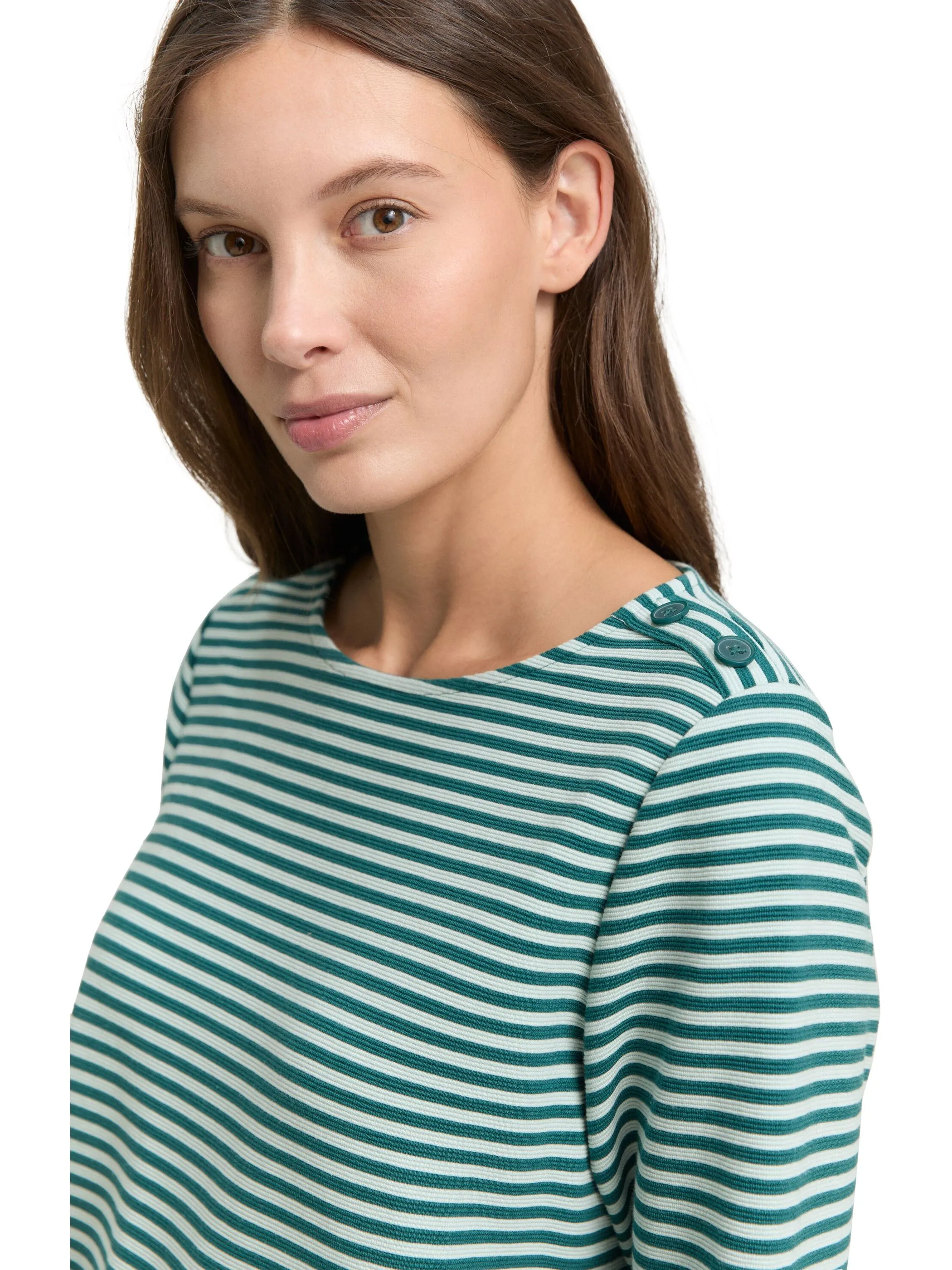 Tom Tailor 1045536 NOS T-shirt structured Grün 905959 40016 3