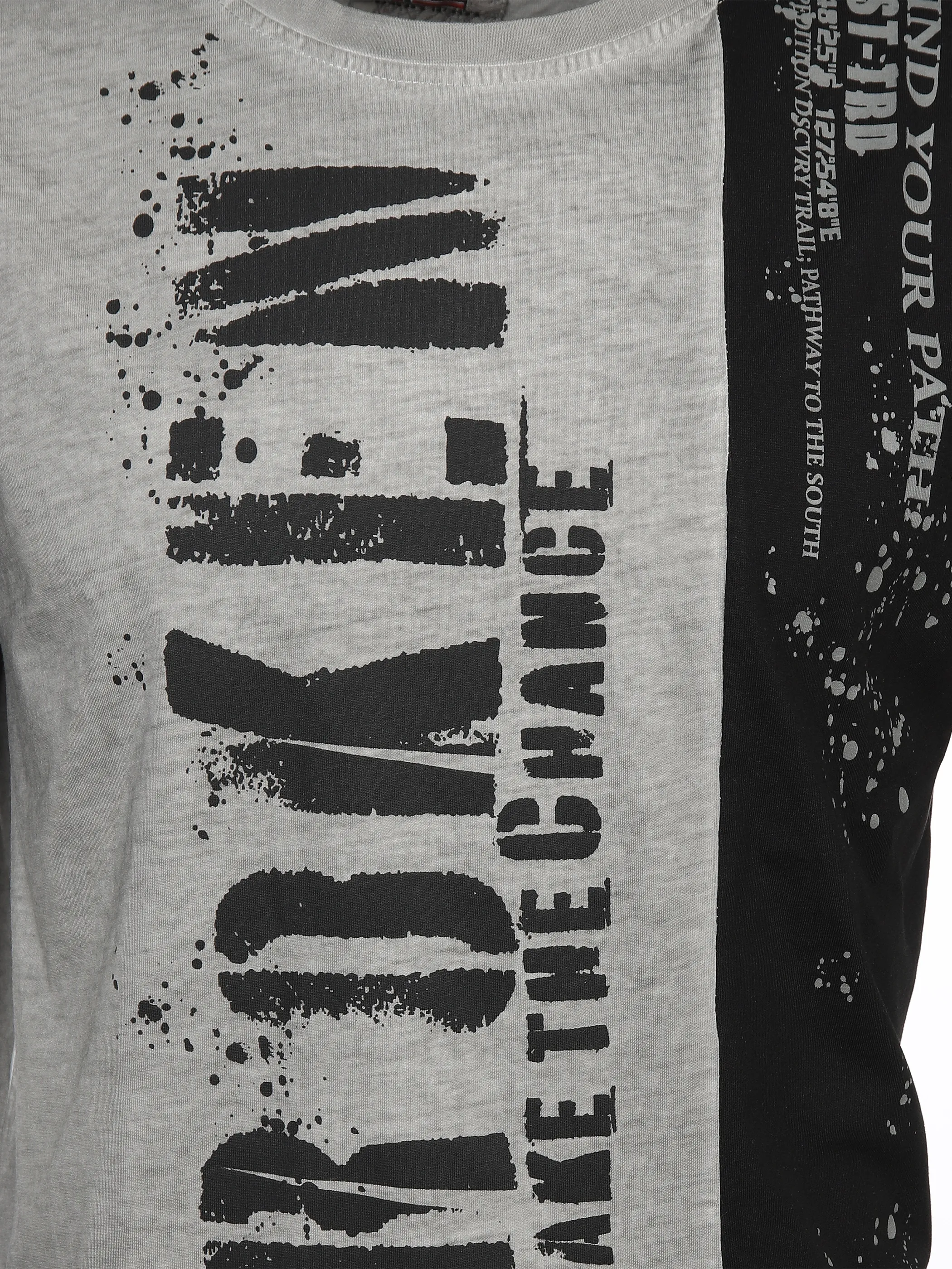 Southern Territory He. T-Shirt 1/2 Arm Einsatz Grau 893227 GREY 3 Southern Territory He. T-Shirt 1/2 Arm Einsatz Grau 893227 GREY 3