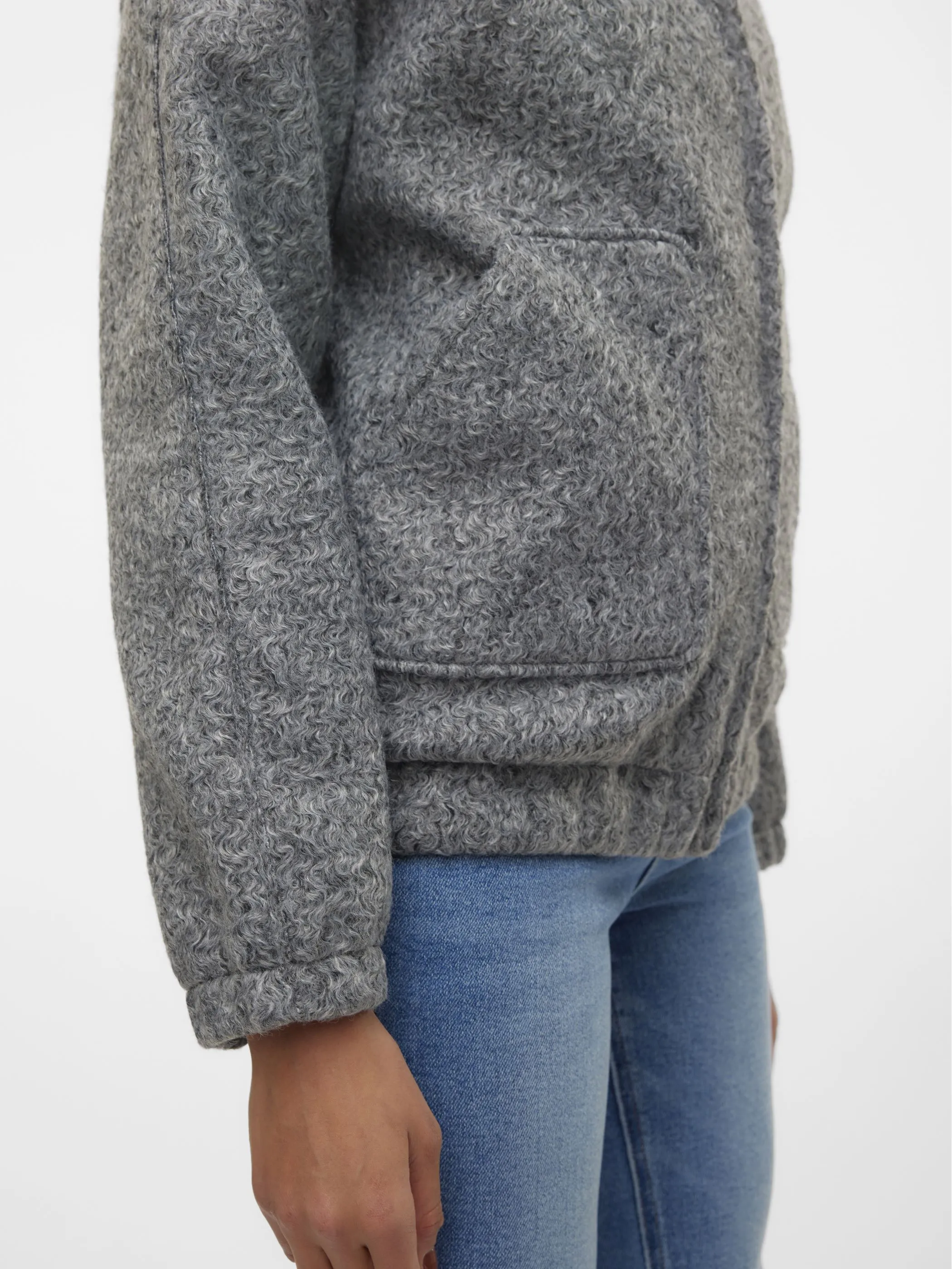 Vero Moda 10304921 VMAMBER ELITE BOMBER Grau 897705 178995 3
