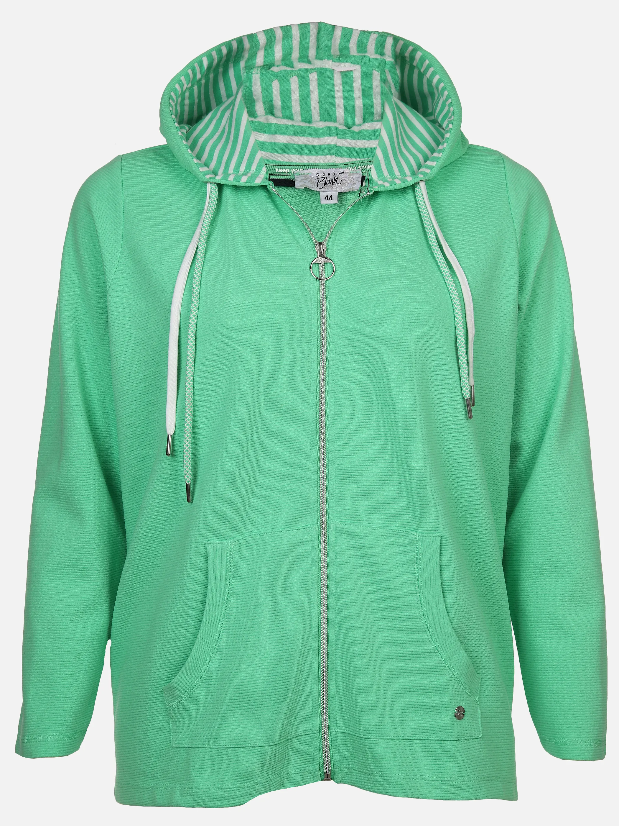 Sonja Blank Da-gr.Gr. Sweatcardigan Grün 891822 IRISHGREEN 1 Sonja Blank Da-gr.Gr. Sweatcardigan Grün 891822 IRISHGREEN 1