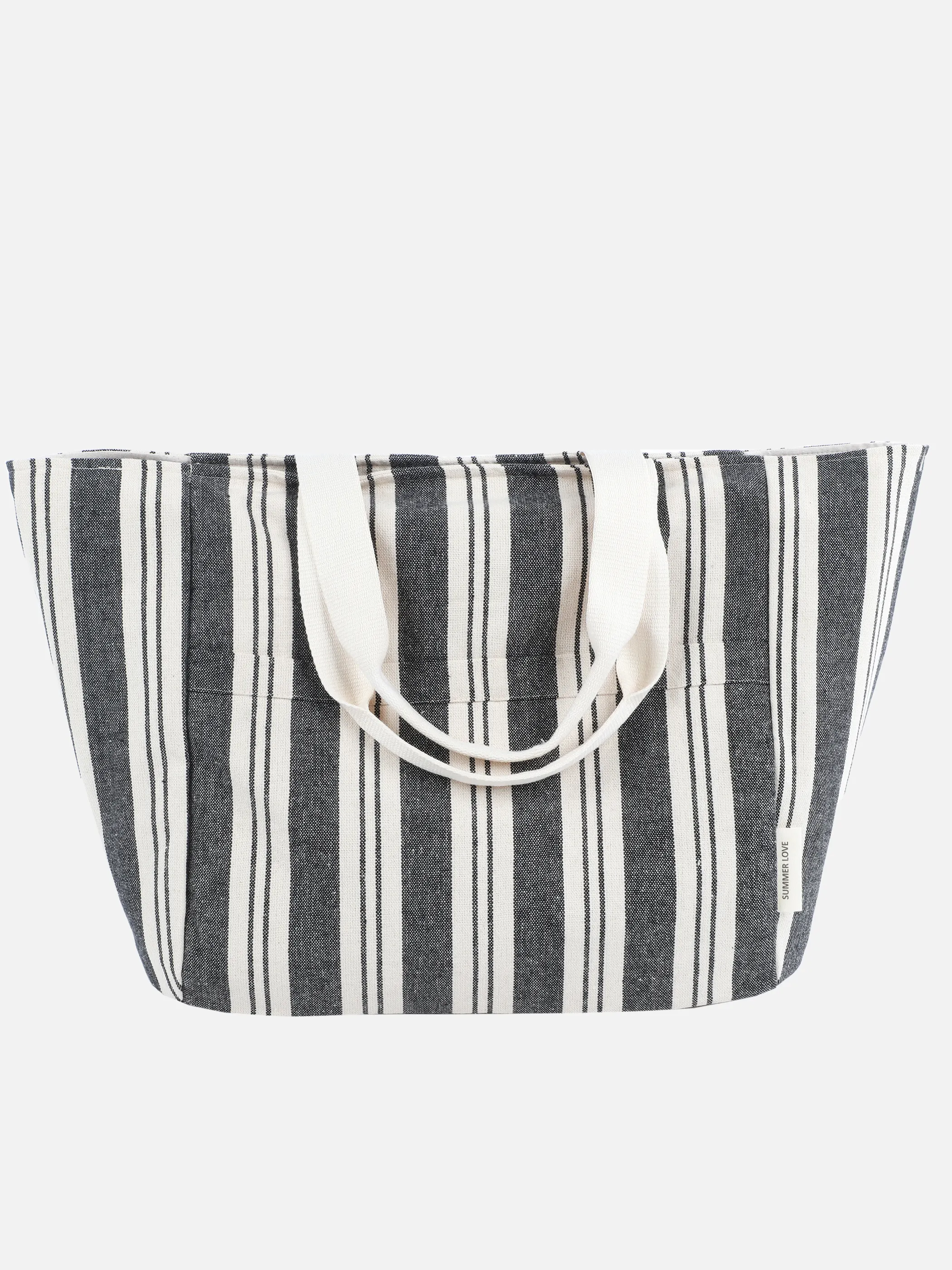 Lisa Tossa Da-Strandtasche gestreift Weiß 907846 OFFWHITE 1