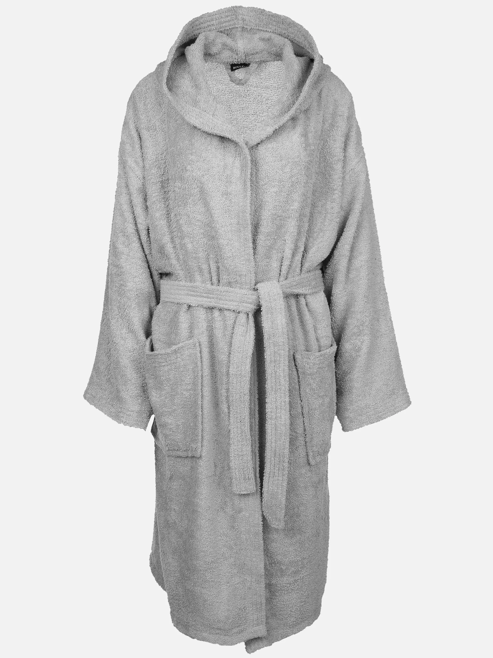 Boule Bademantel mit Kapuze Grau 899708 SILVER 1 Boule Bademantel mit Kapuze Grau 899708 SILVER 1