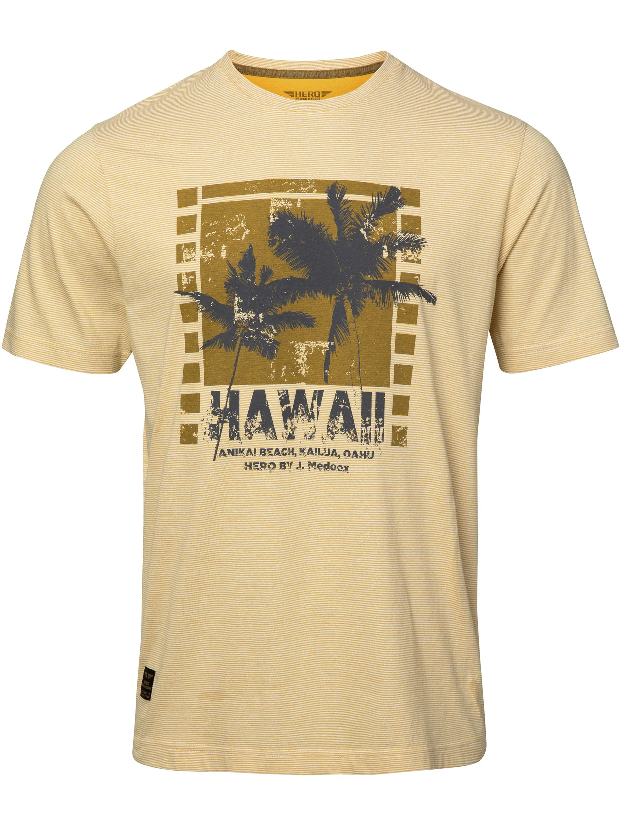 HERO by John Medoox 74306230002709 He. T-Shirts / Gelb 913830 2709 1