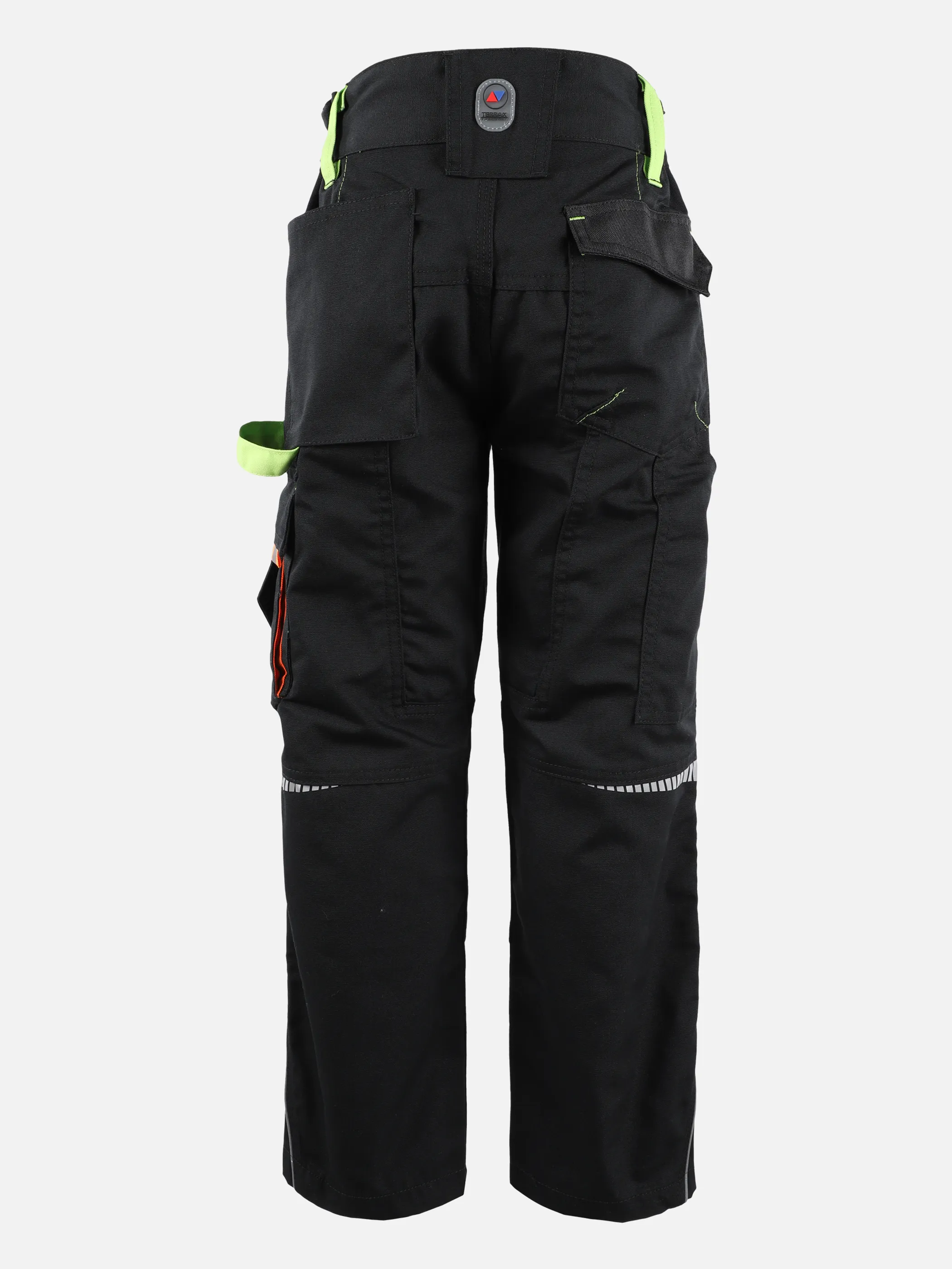 Worker Ki. Arbeitshose neon Schwarz 879345 SCHW/LIME 2 Worker Ki. Arbeitshose neon Schwarz 879345 SCHW/LIME 2