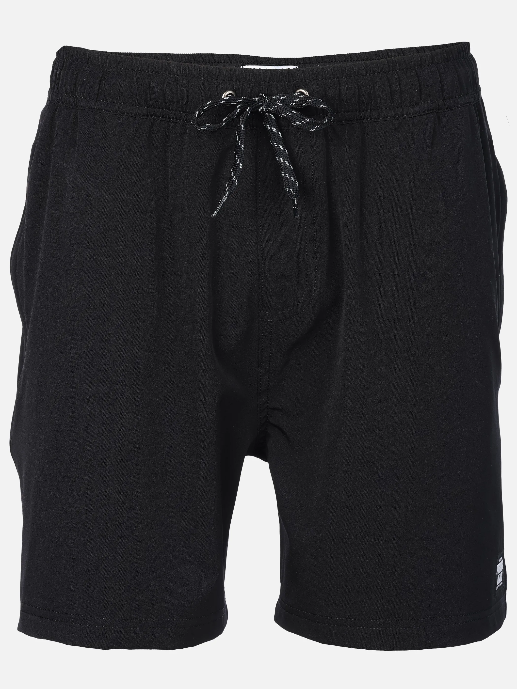 Grinario Sports He-Badeshorts, 4-Way-Stretch, m. Gesäßtasche Schwarz 923469 BLACK ONYX 1