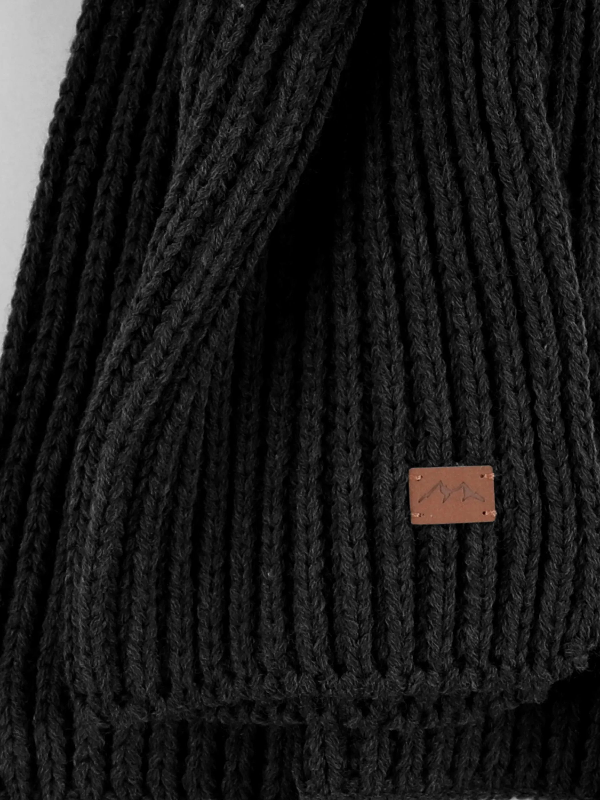 Jim Spencer He-Schal, basic Schwarz 929910 BLACK 2