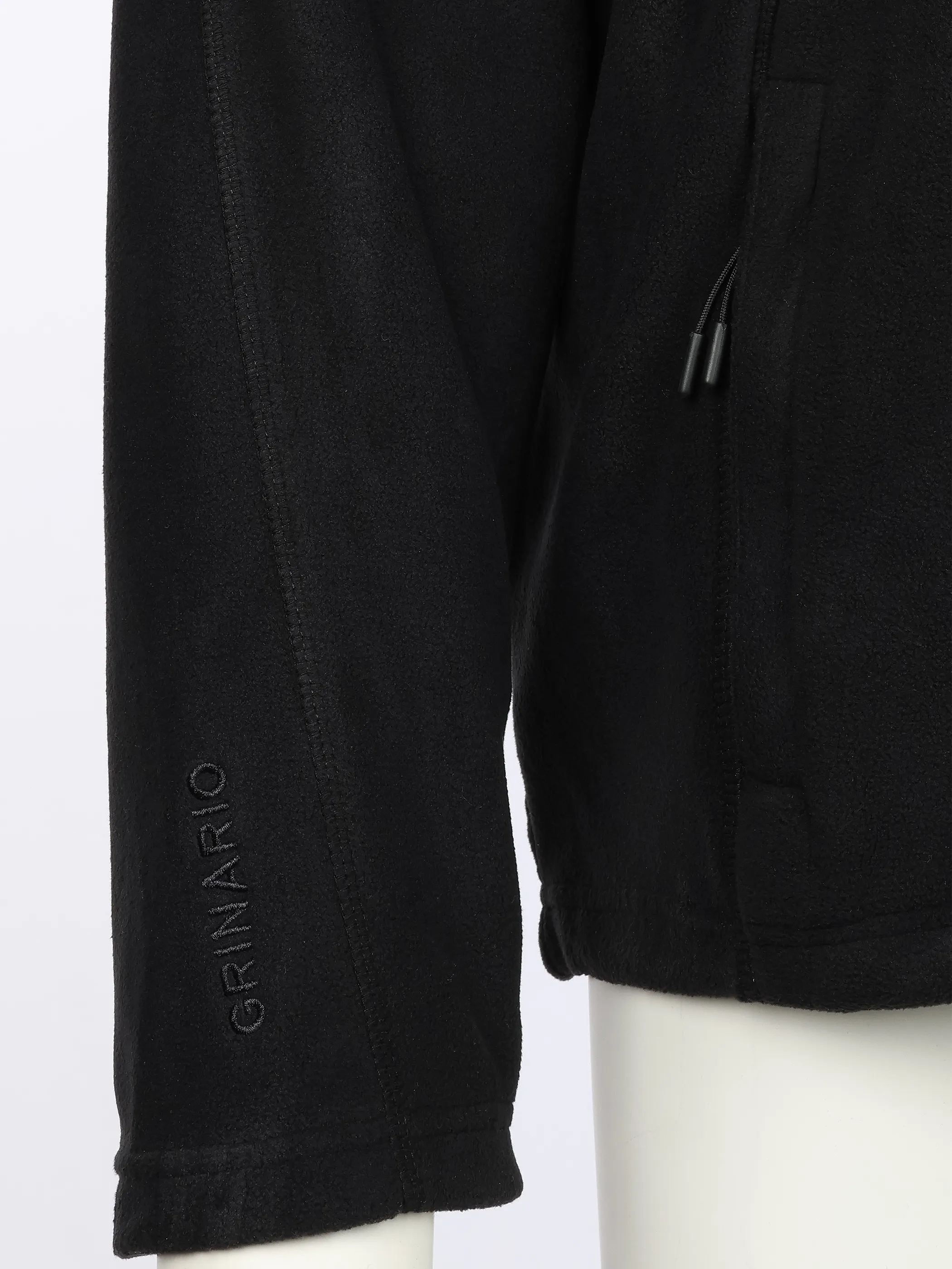 Grinario Sports He-Fleecejacke Schwarz 928414 19-3911TCX 4