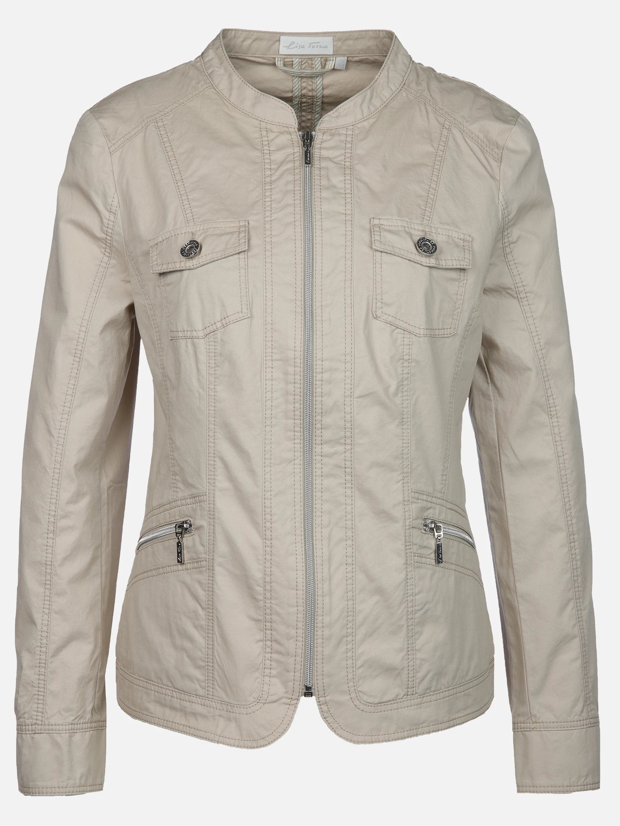 Lisa Tossa Da-Jacke aus Baumwolle Weiß 905622 KITT 1