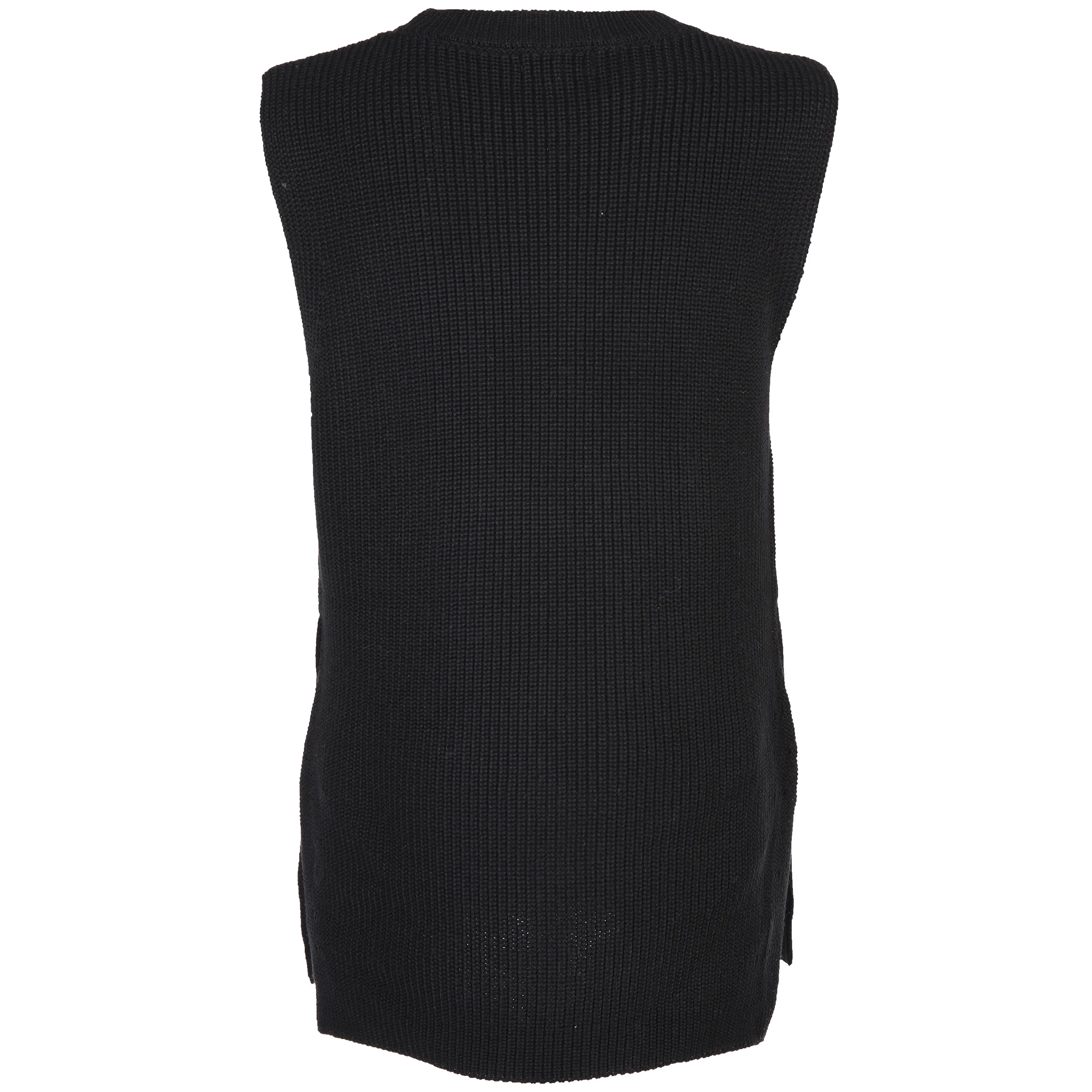 Lisa Tossa Da-Pullunder m. Rippstruktur Schwarz 880520 SCHWARZ 2
