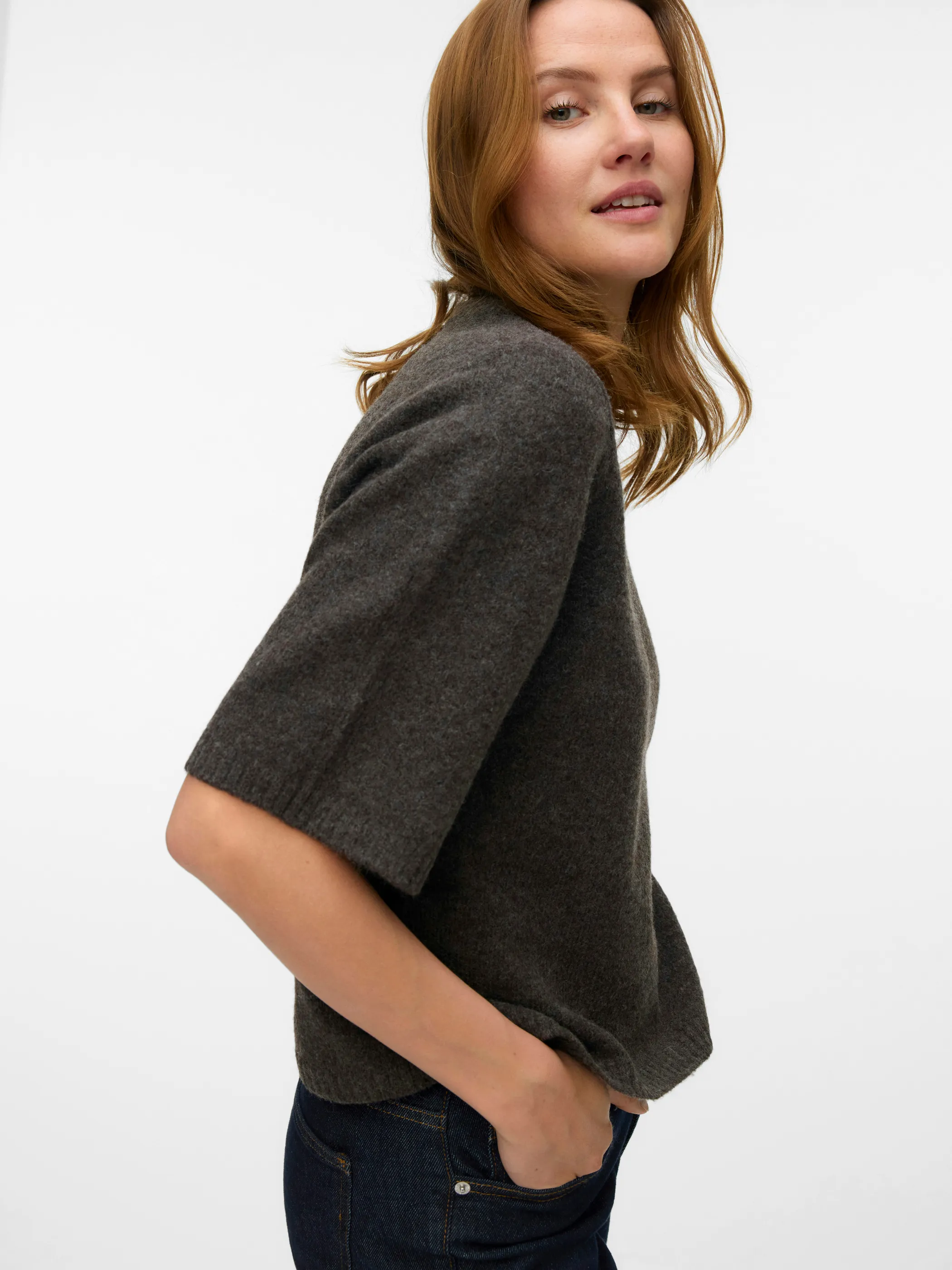Vero Moda 10325934 VMBOOM 2/4 O-NK OVERS Braun 913150 297957001 2