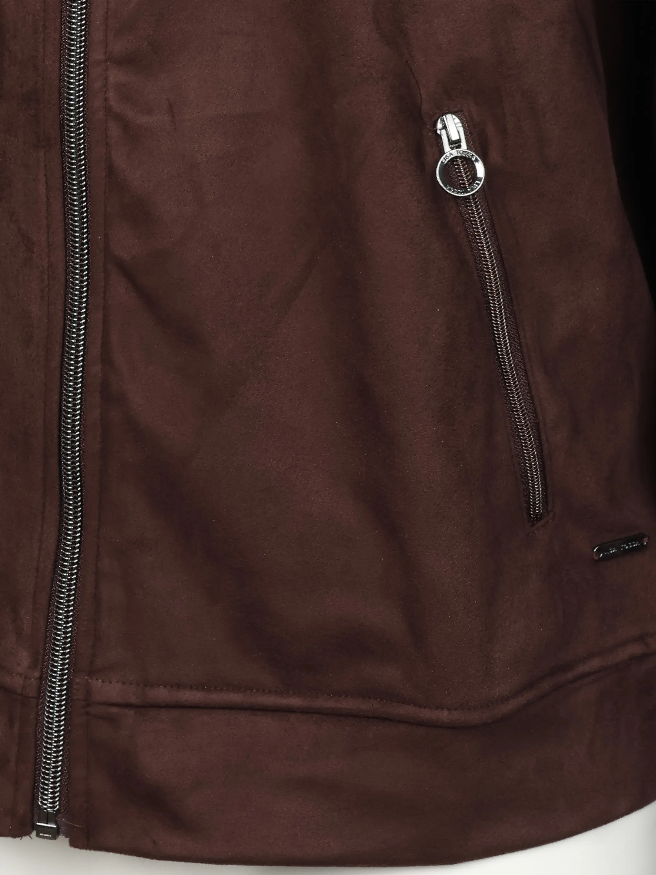 Lisa Tossa Da-Blouson in Velourslederopti Braun 932959 JAVA 4