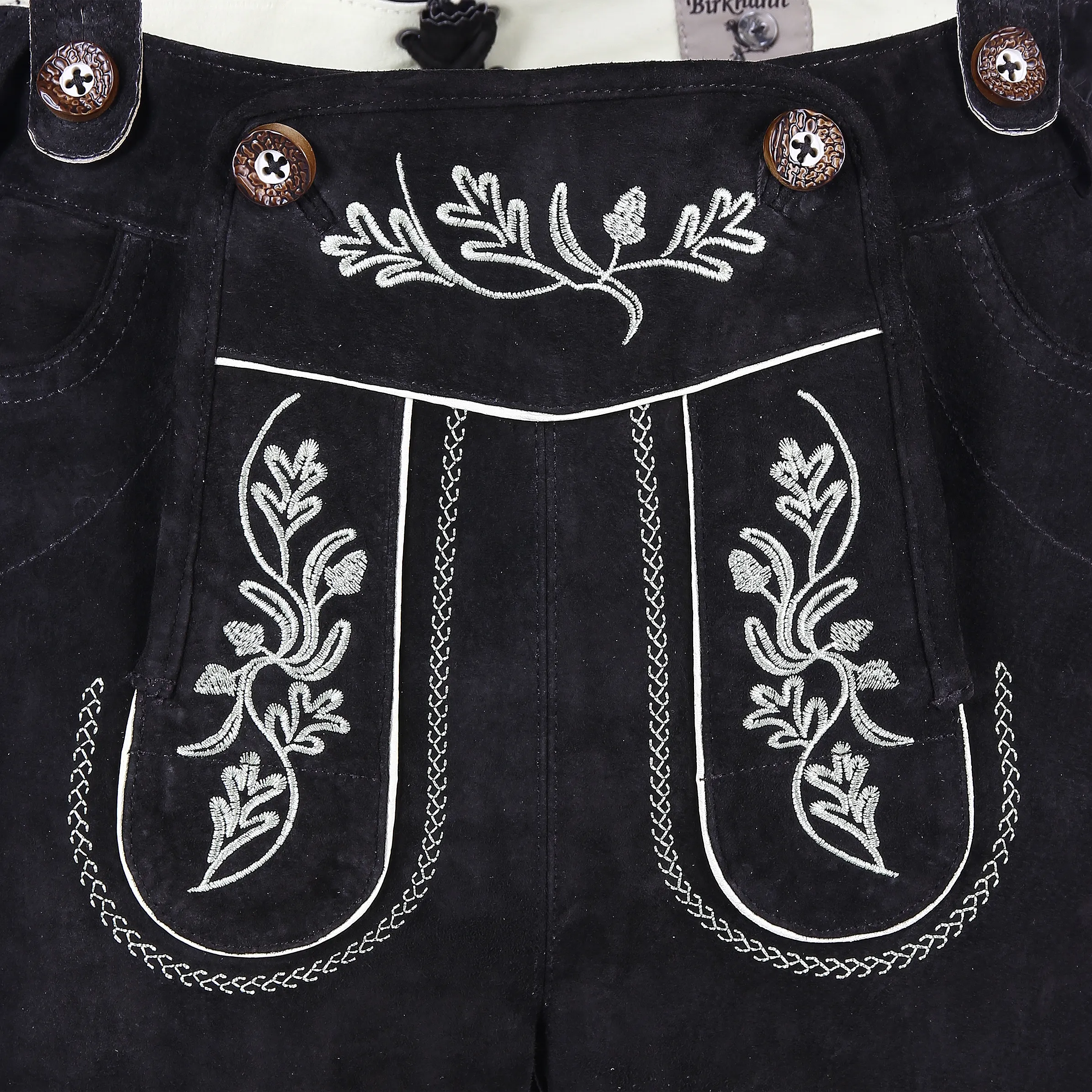 Birkhahn Mode und Tracht He-Echtledershort Kontrast Braun 792603 ESPRESSO 3 Birkhahn Mode und Tracht He-Echtledershort Kontrast Braun 792603 ESPRESSO 3