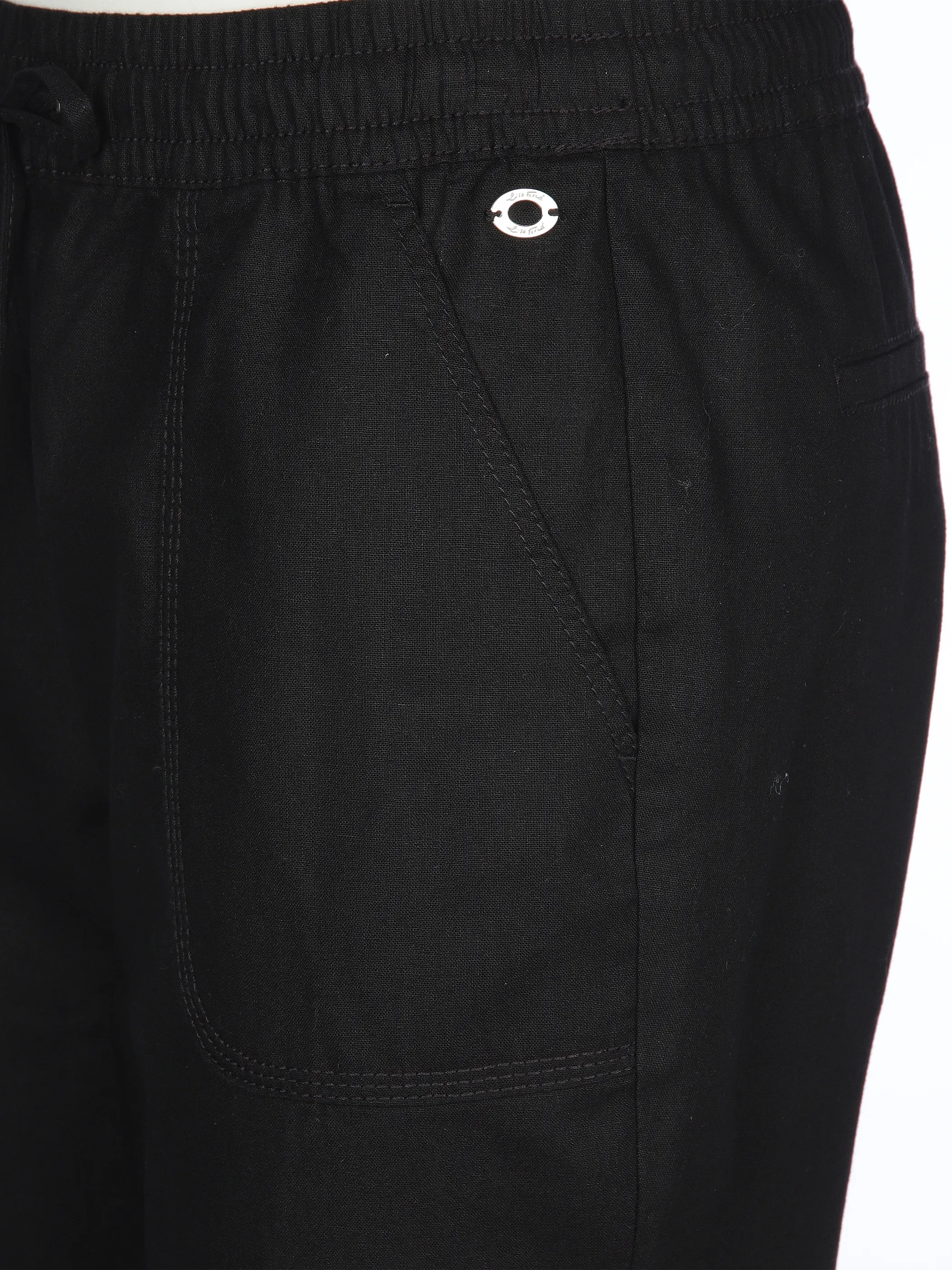 Lisa Tossa Da-Hose aus Leinenmix Schwarz 905624 SCHWARZ 4
