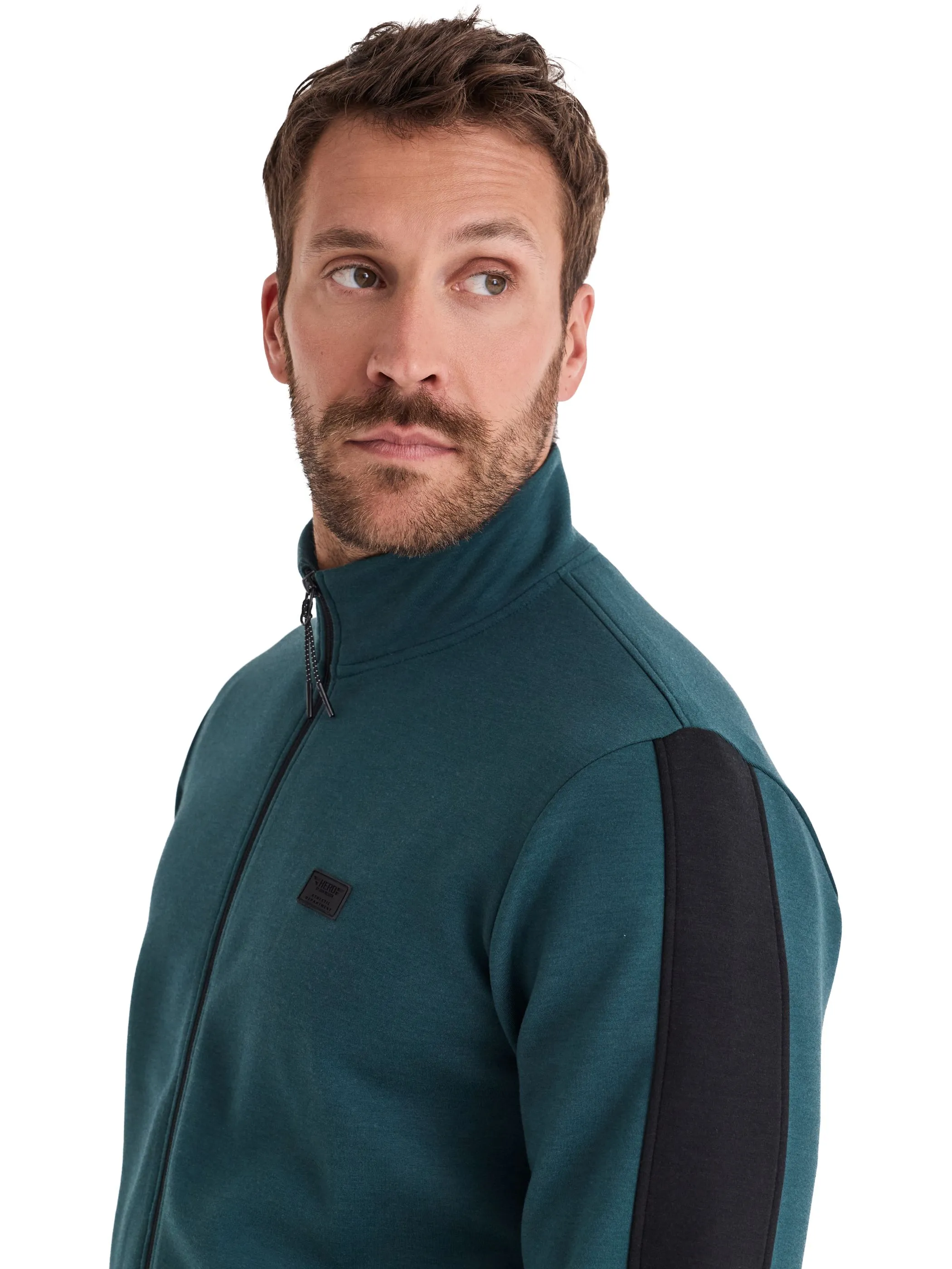 HERO by John Medoox 75226670005383 He. Sweat heavy Grün 937030 5383 3