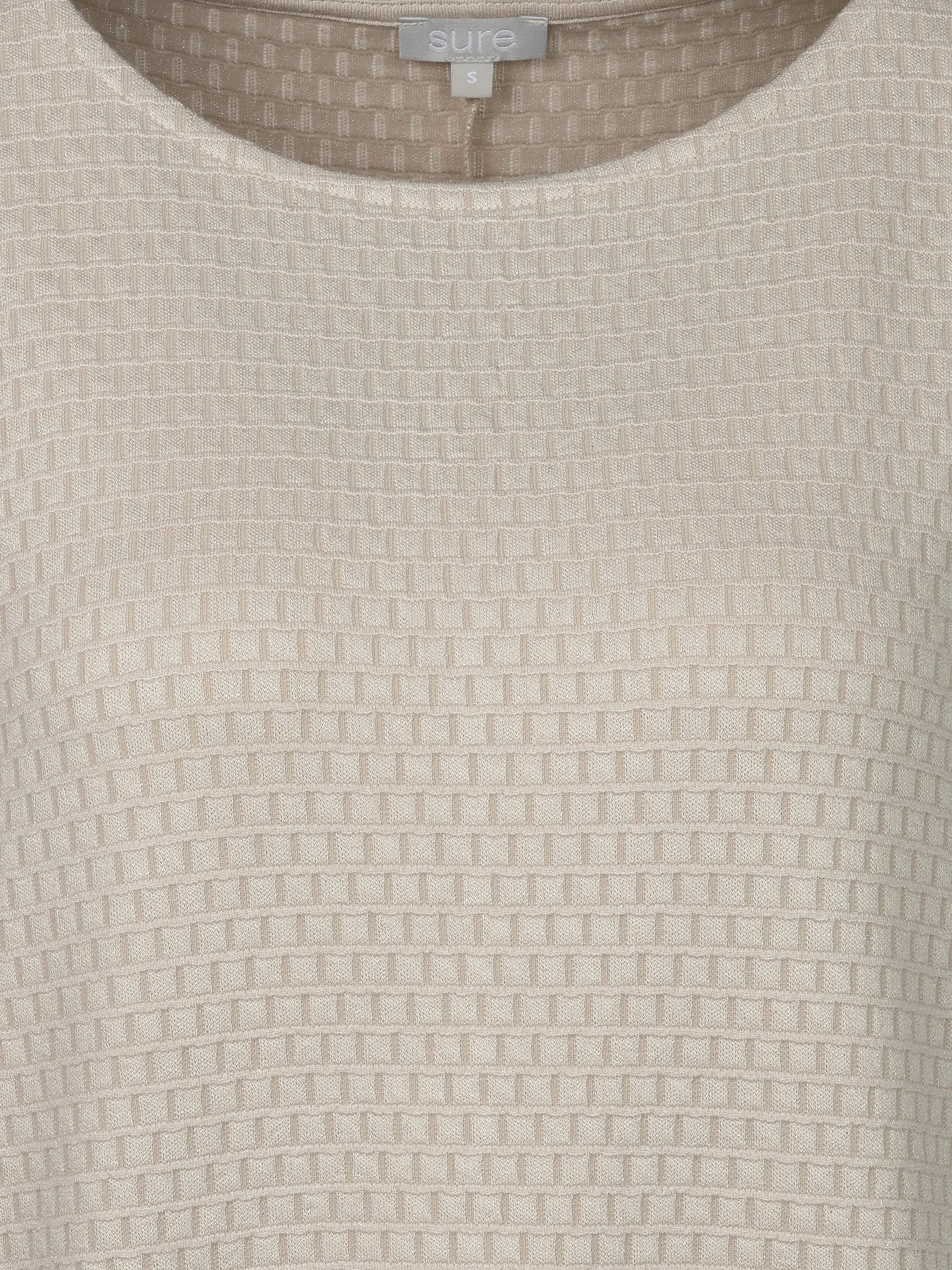 Sure Da-Jacquard-T-Shirt Beige 922069 OAK 3