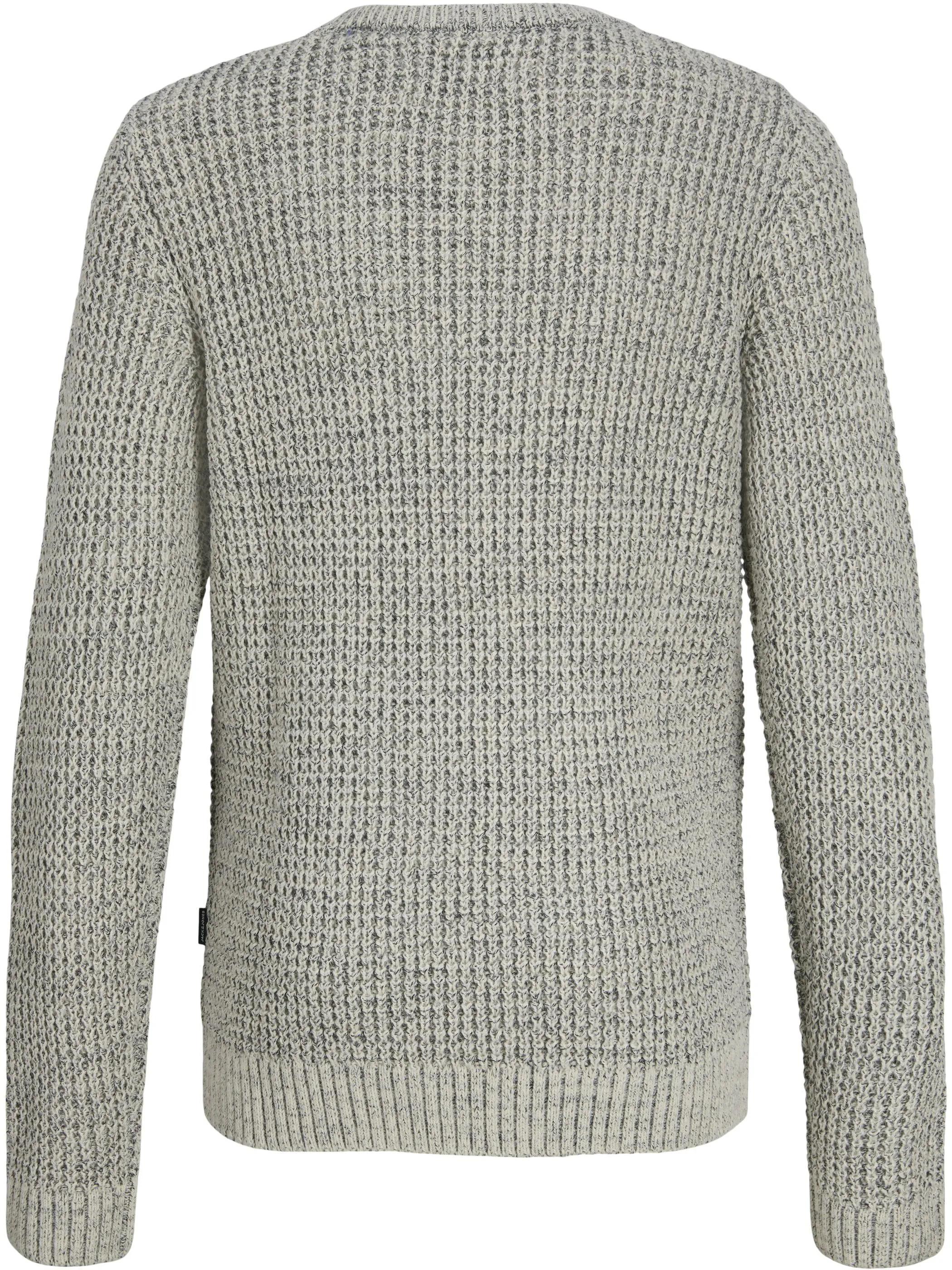 Jack&Jones Junior 12287720 JJGLOBAL KNIT CREW NE Weiß 918391 176631001 2