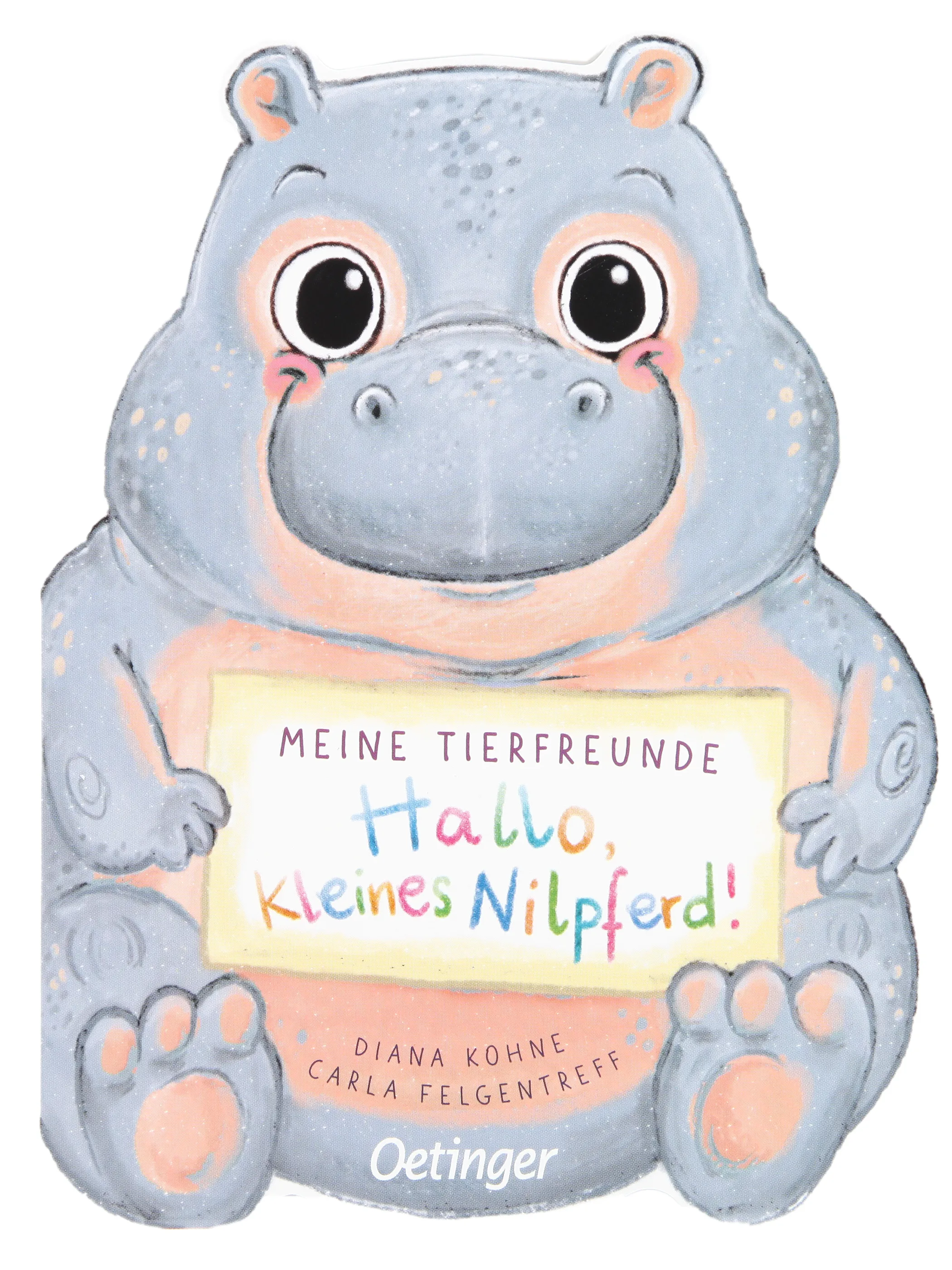 Bücher Pappbilderbuch ab 12 Monate Re Bunt 921723 NILPFERD 1