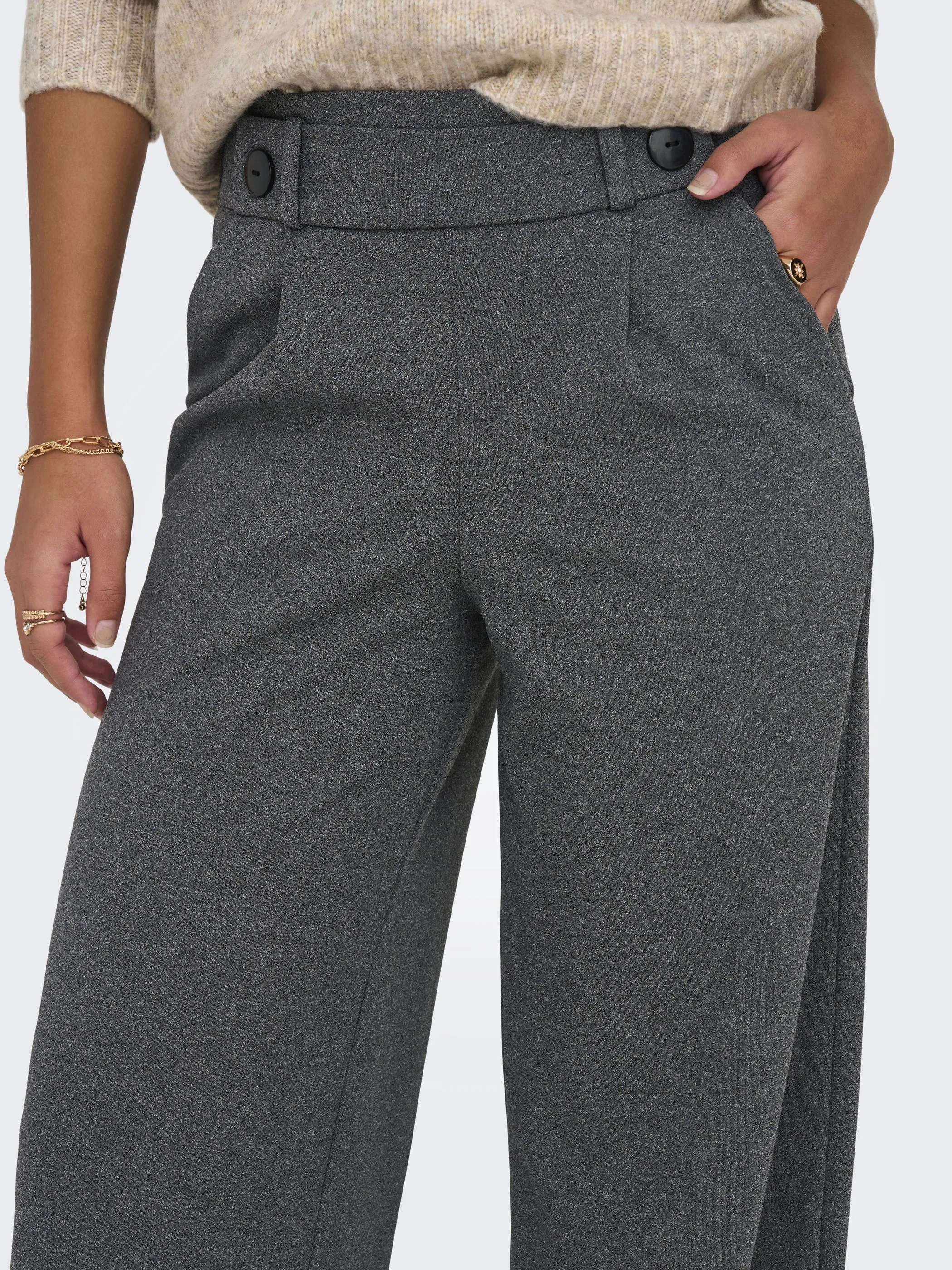 Jacqueline 15208430 JDYGEGGO NEW LONG PANT Grau 881744 179075001