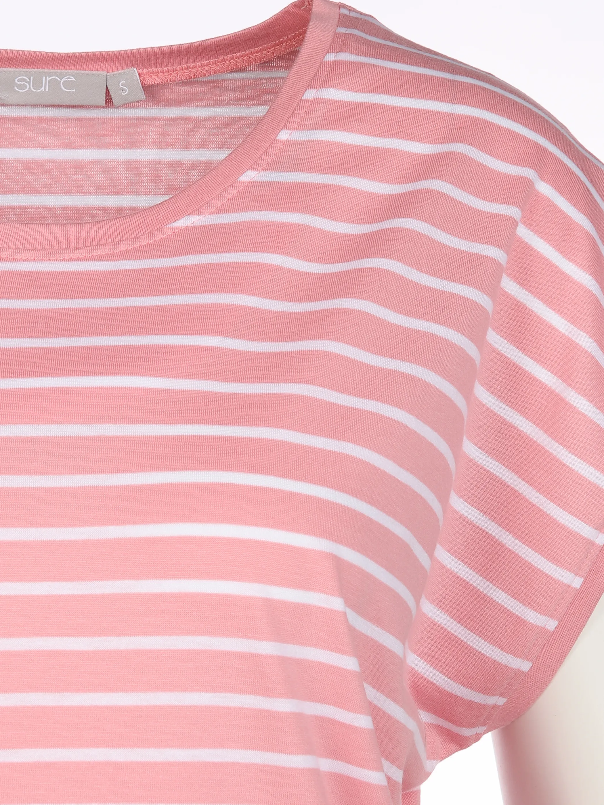 Sure Da. Pyjama Shirt 1/2 Arm gestr Rosa 891765 ROSA/WEIß 3 Sure Da. Pyjama Shirt 1/2 Arm gestr Rosa 891765 ROSA/WEIß 3