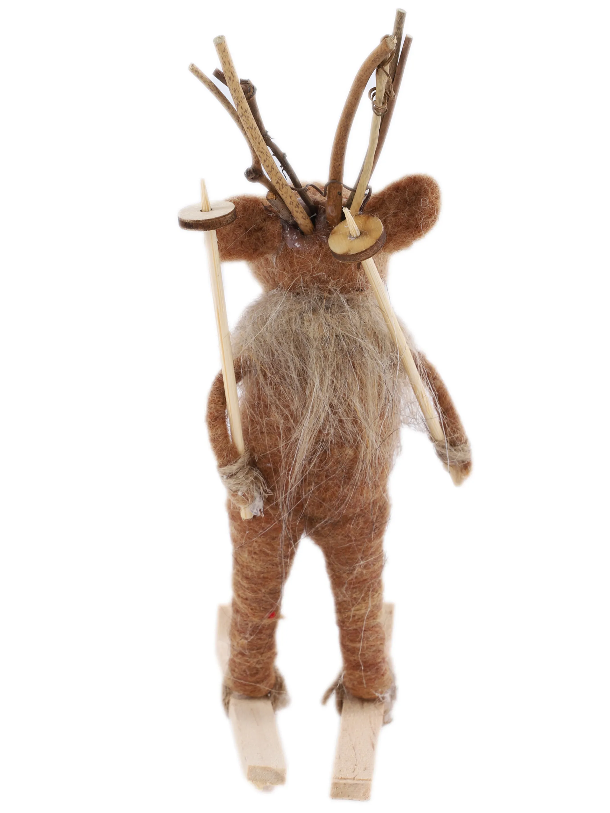 Weihnachten Rentier mit SKi H. 14,5cm Braun 866240 BRAUN/NATU 2 Weihnachten Rentier mit SKi H. 14,5cm Braun 866240 BRAUN/NATU 2