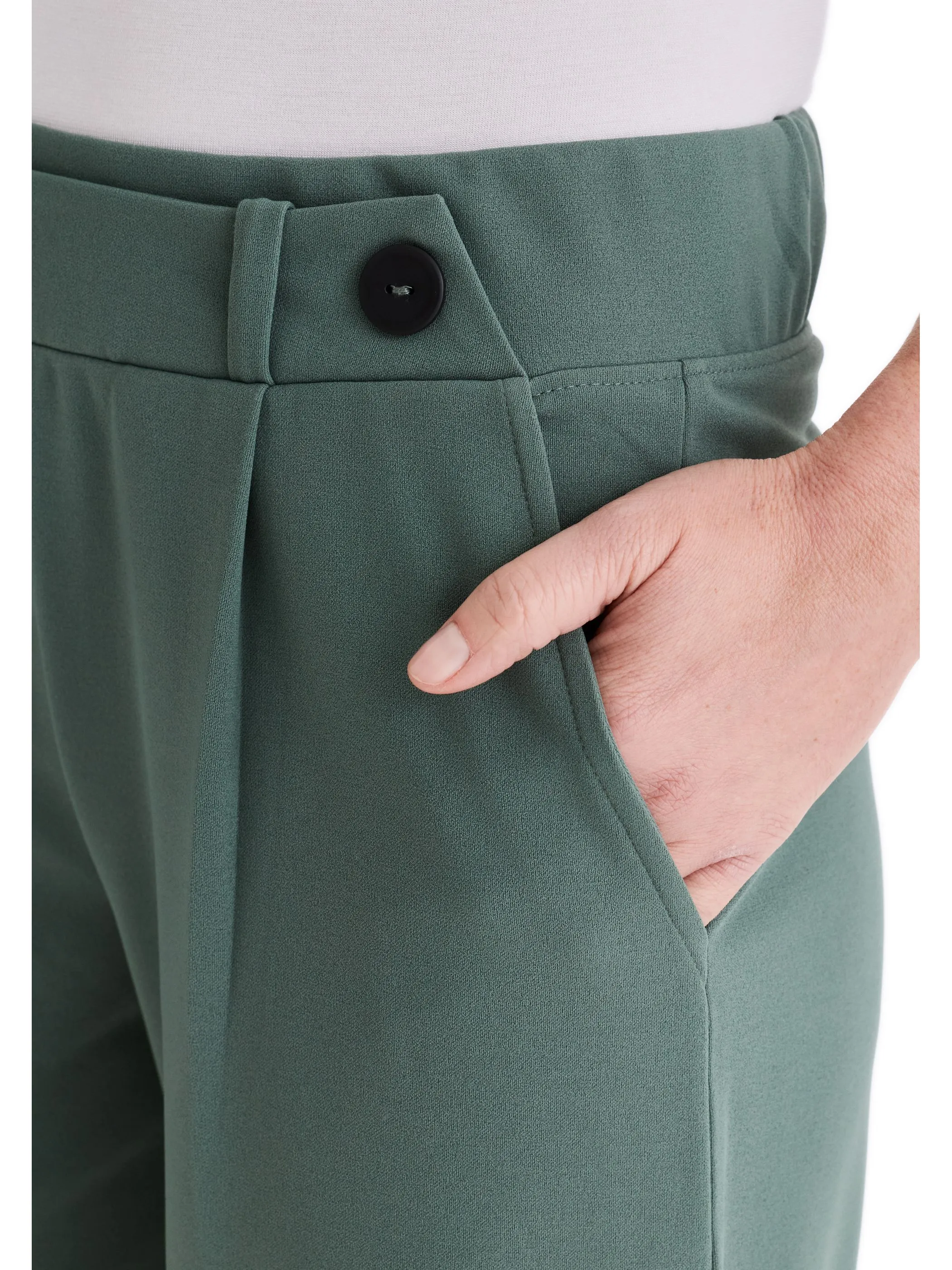 Stooker DOB 22430020005236 Da. Hosen lang, Grün 928294 5236 3