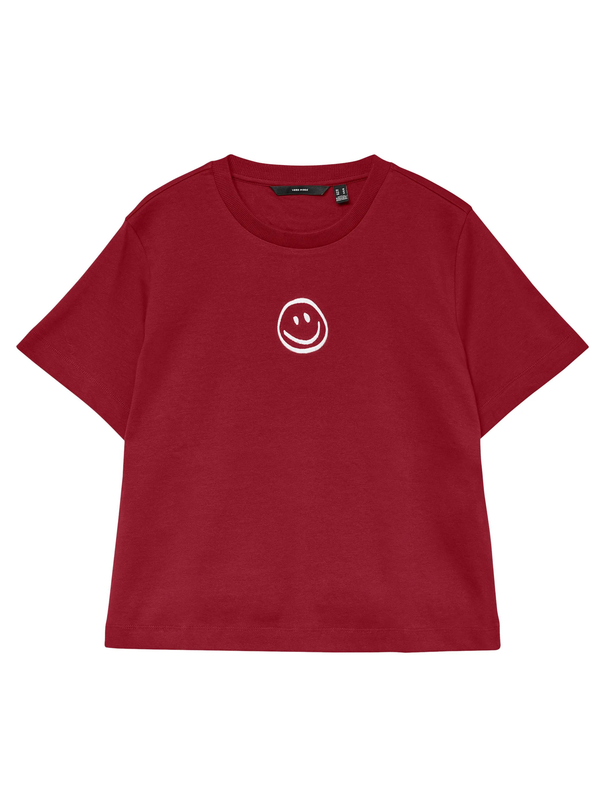 Vero Moda 10311633 VMSARA METTE SS TOP B Rot 915269 230355005 5