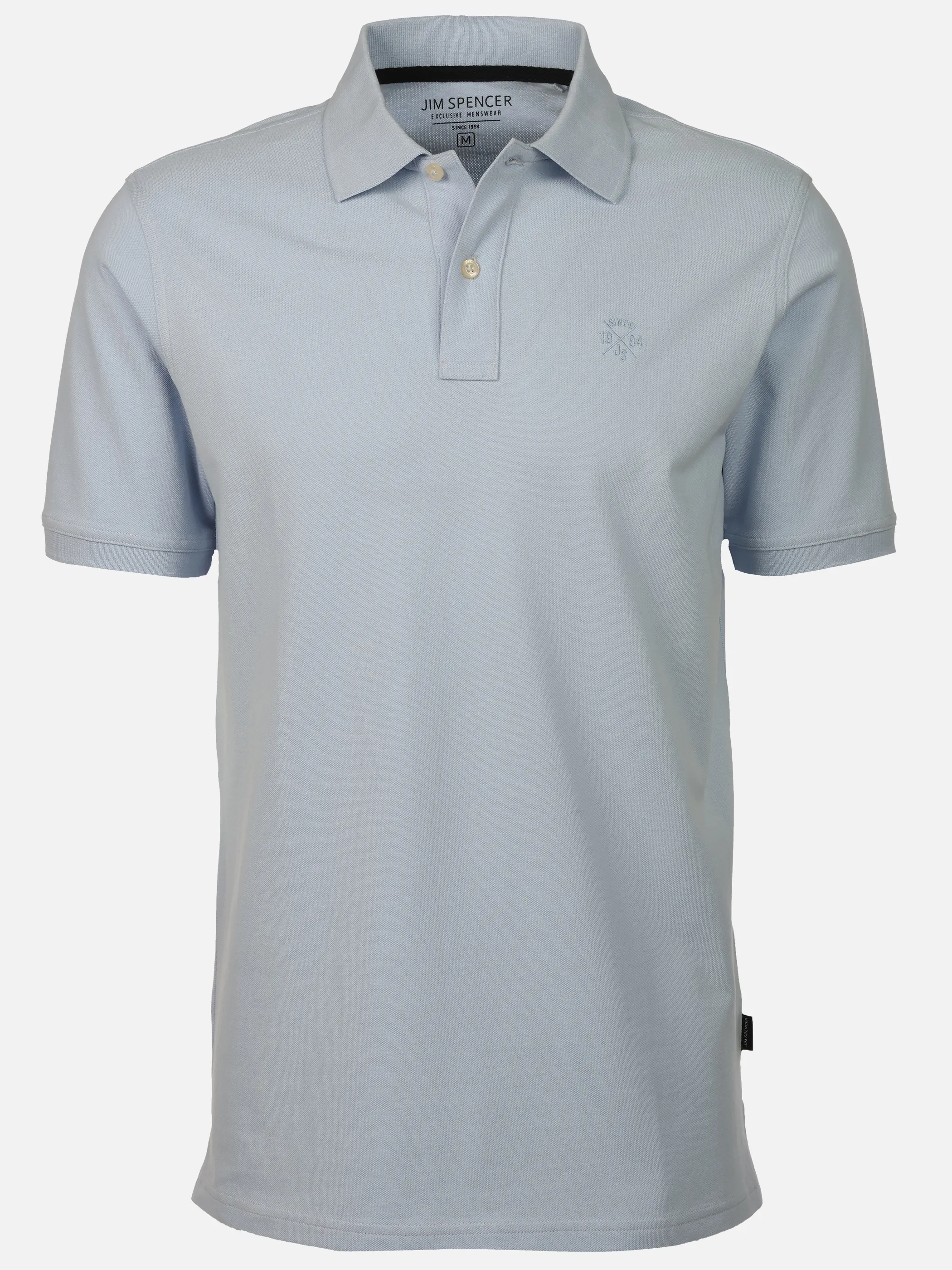 Jim Spencer He. Poloshirt  1/2 Arm seasonal Blau 922514 BLUETWIST 1