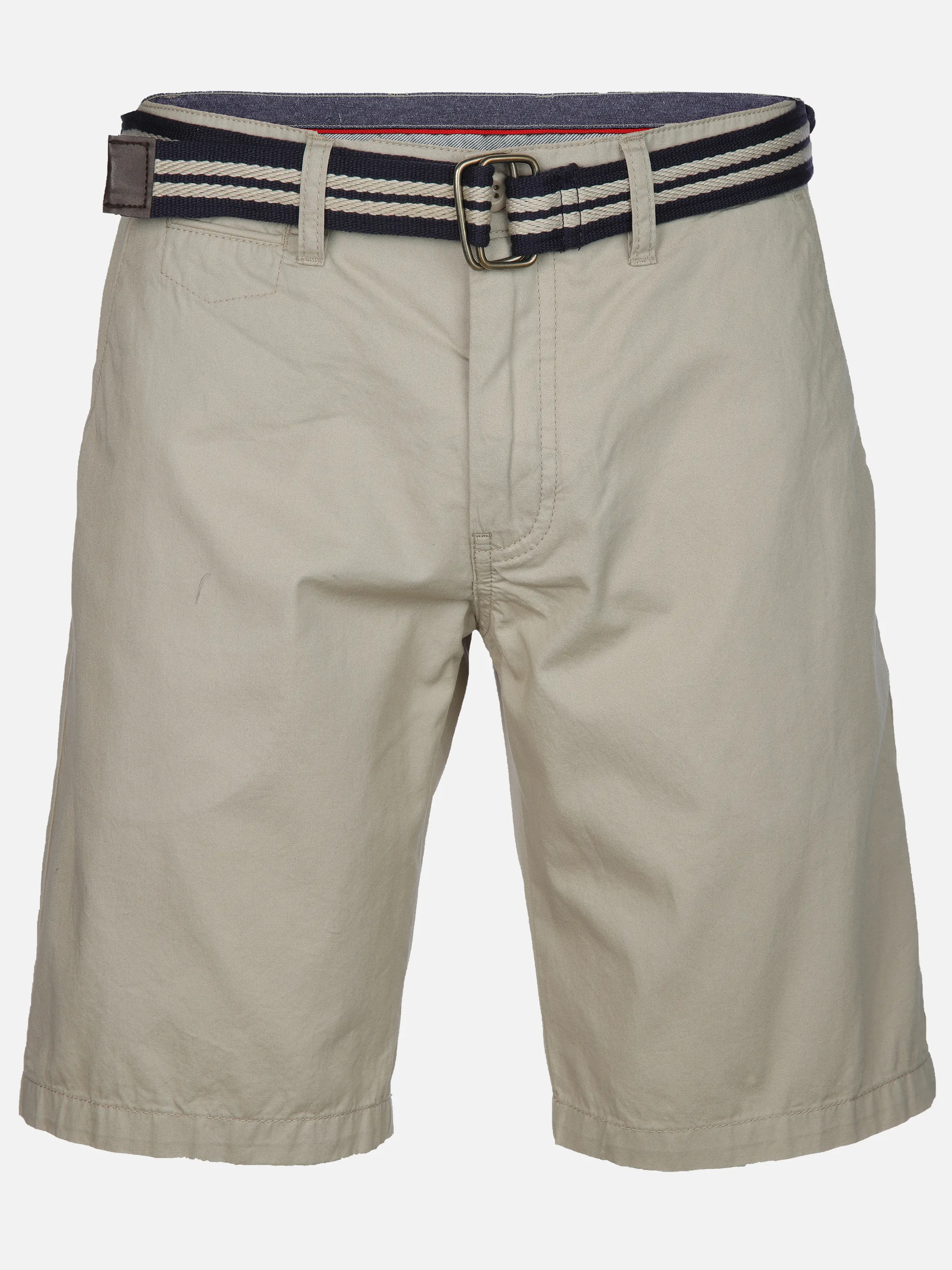 Jim Spencer He. Chino Bermuda m. Gürtel Weiß 909479 60 KITT 1