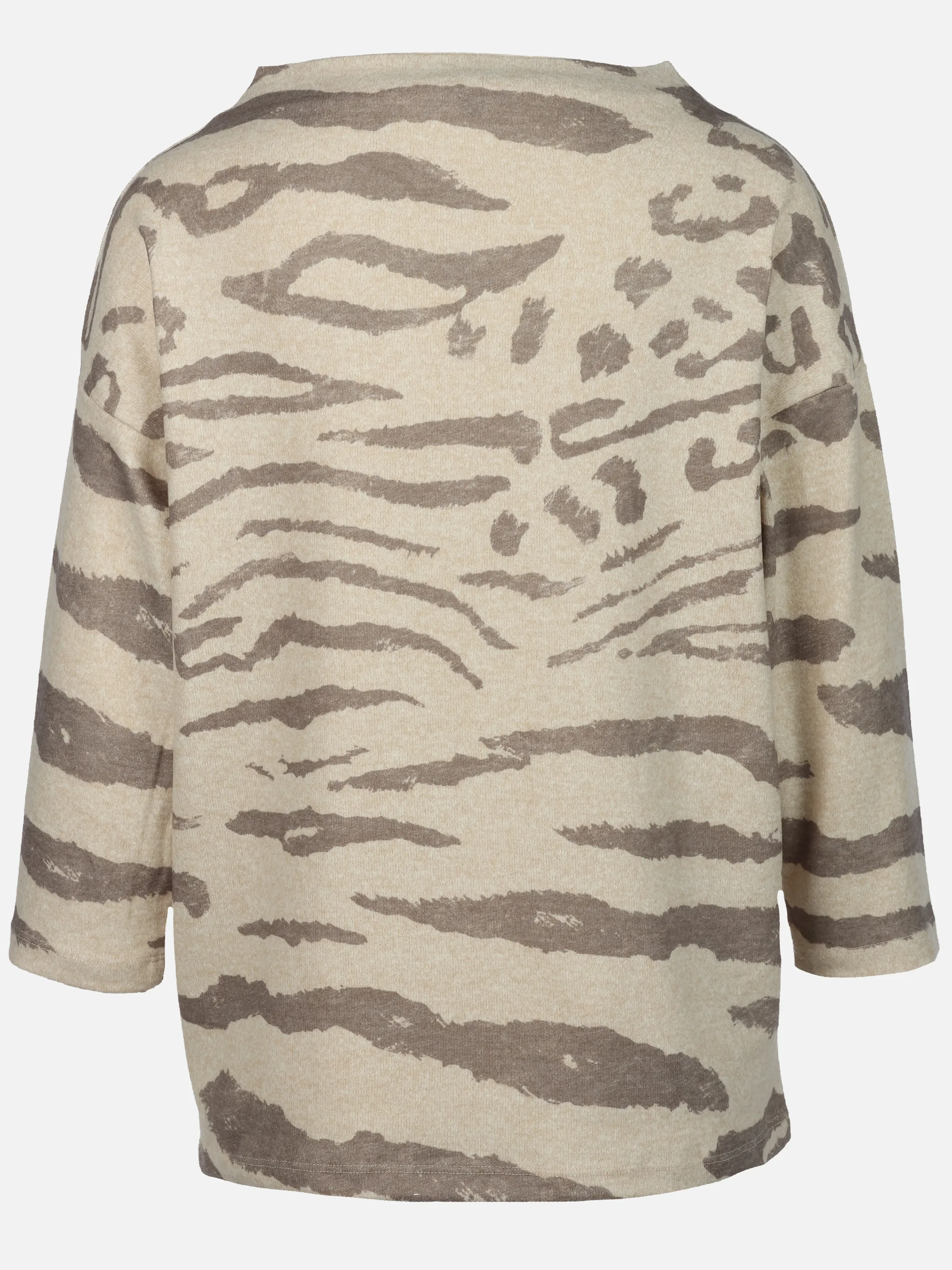 Sure Da-Flausch-Shirt m. Print Beige 914554 BEIGEMEL 2
