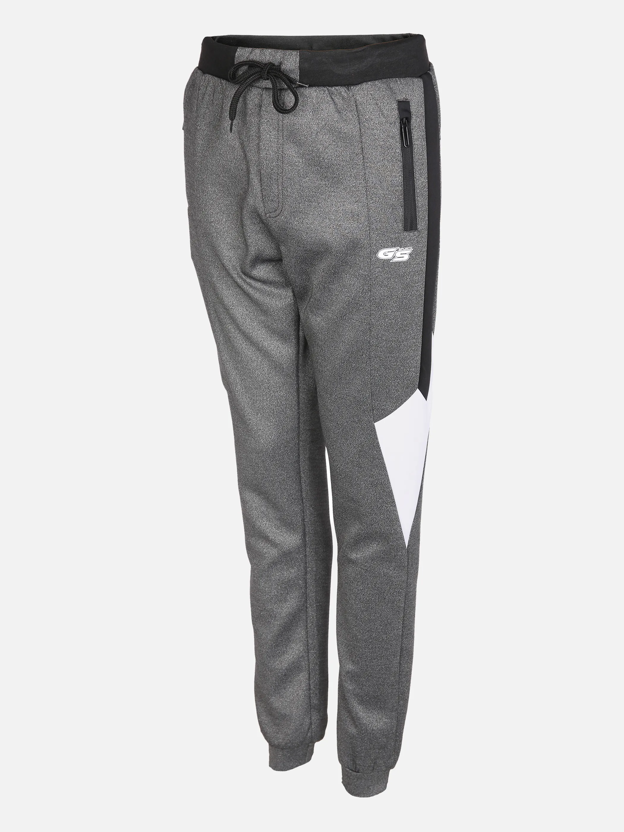 Stop + Go Ki-Jogginghose mit Bündchen Schwarz 856846 SCHWARZ ME 1