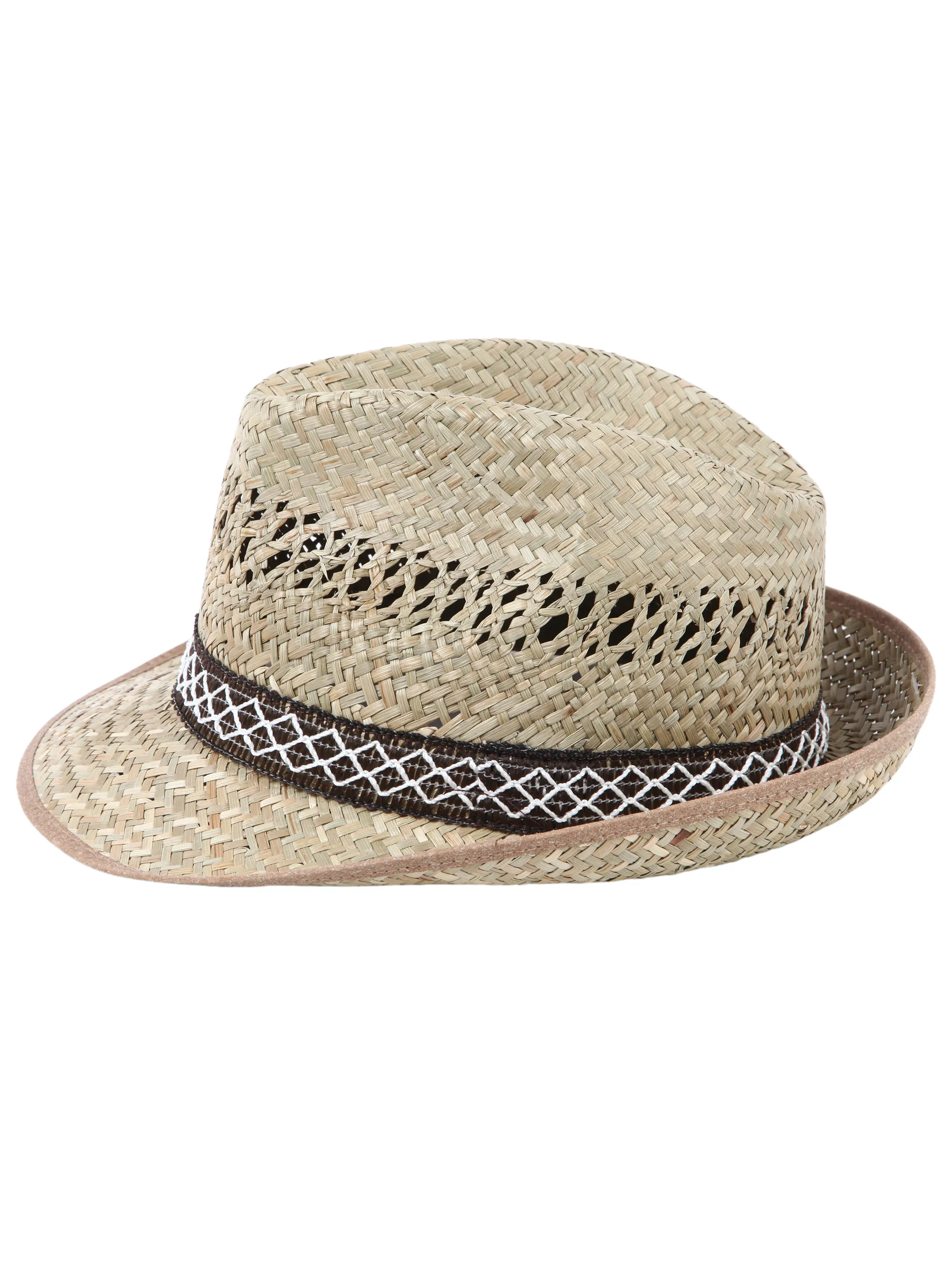Jim Spencer He-Strohhut m. Band Beige 923269 NATUR 2