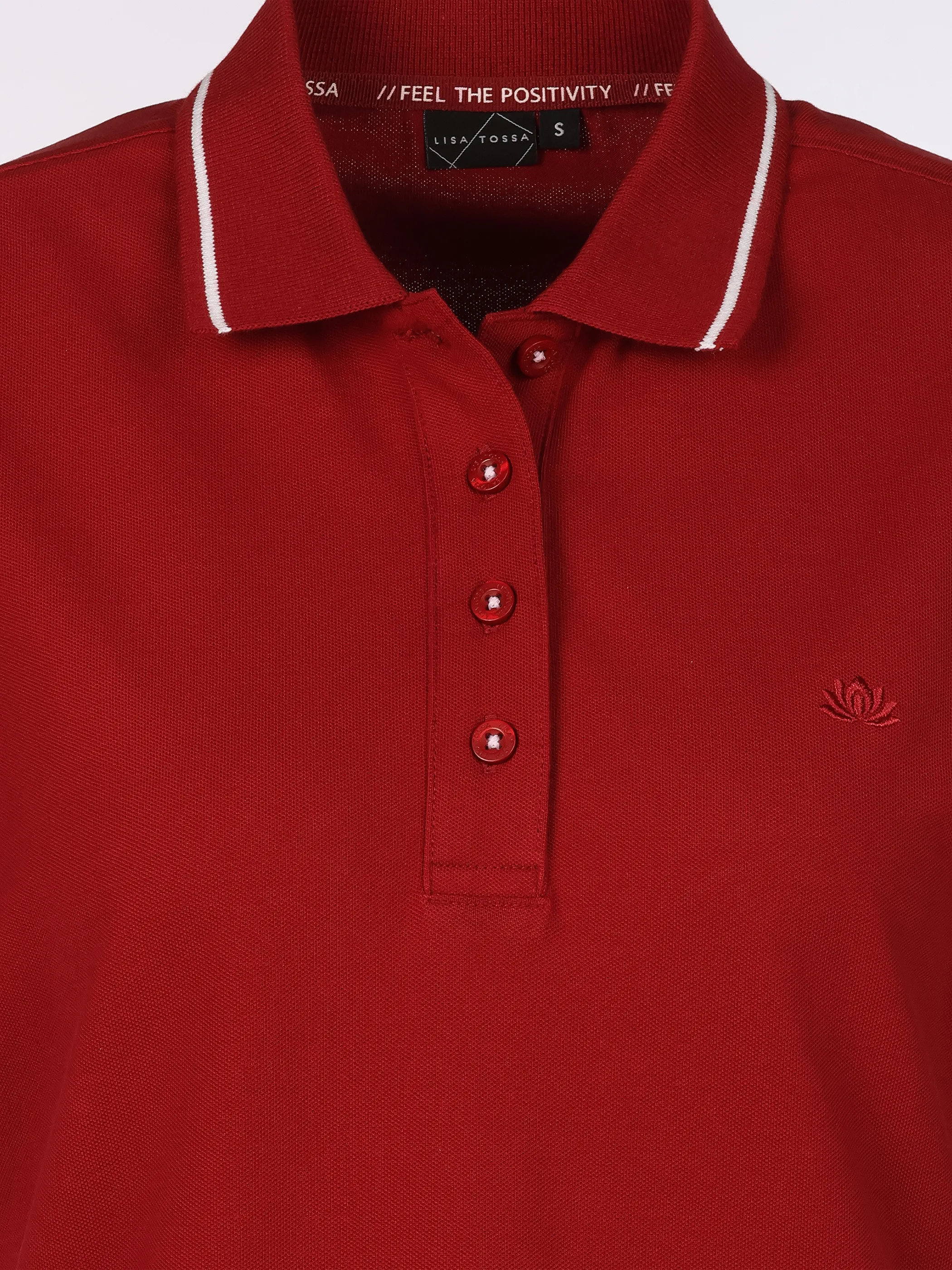 Lisa Tossa Da-Polokleid 1/2 Arm Rot 925556 RHUBARB 3