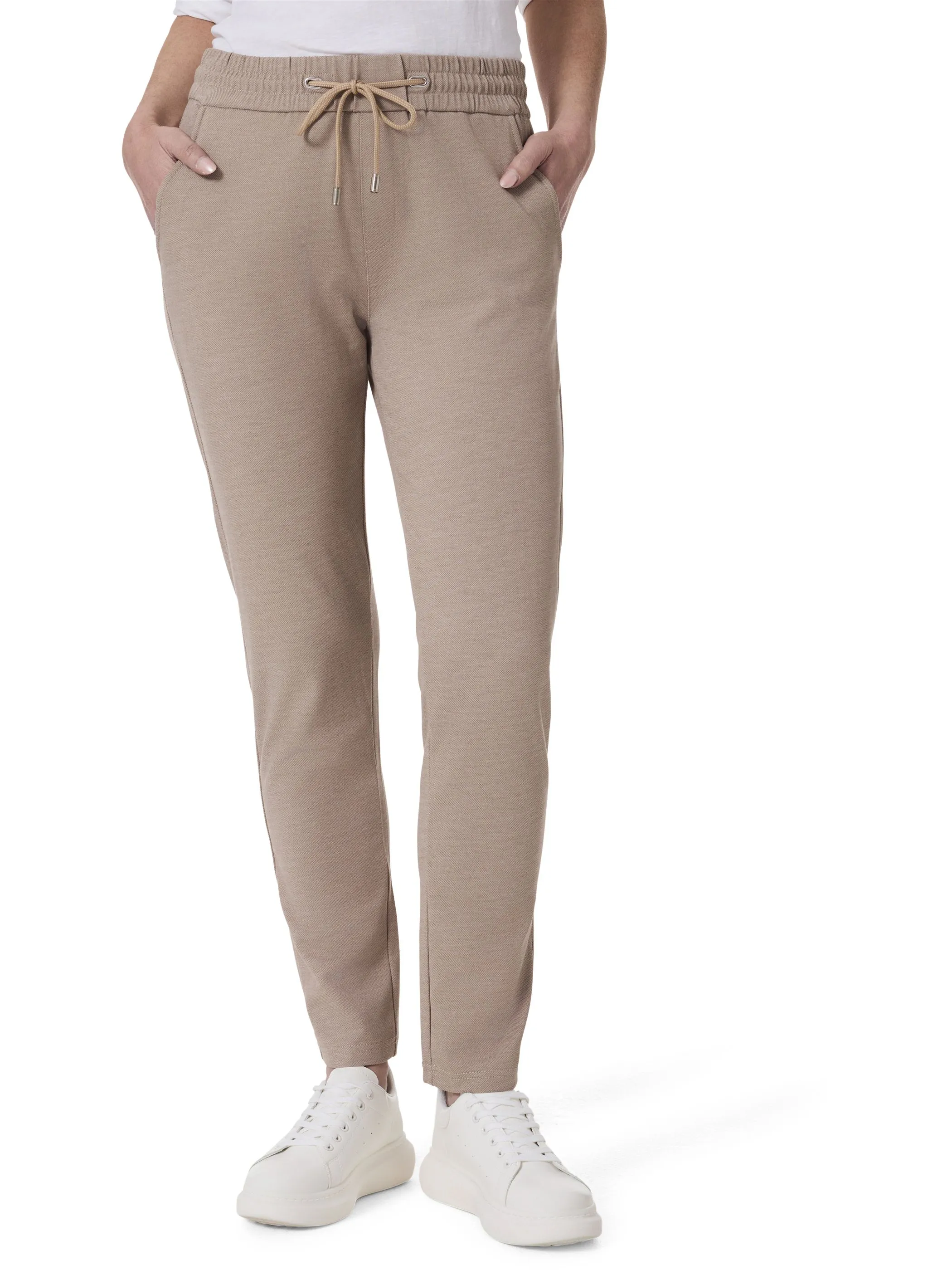 Stooker DOB 22110120008162 Da. Hosen lang, Beige 911327 8162 4