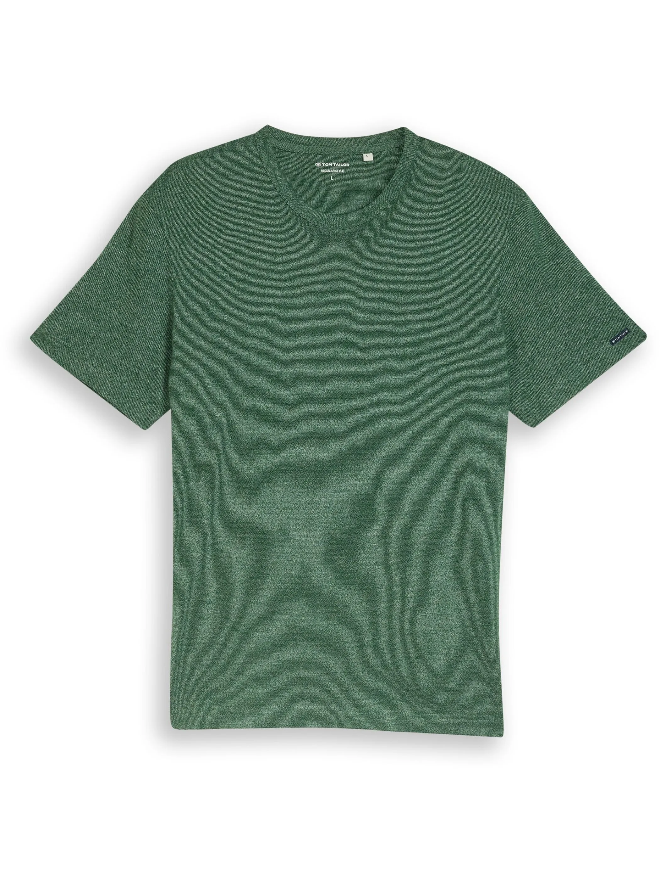 Tom Tailor 1051508 fine striped t-shirt Grün 926463 35219 5