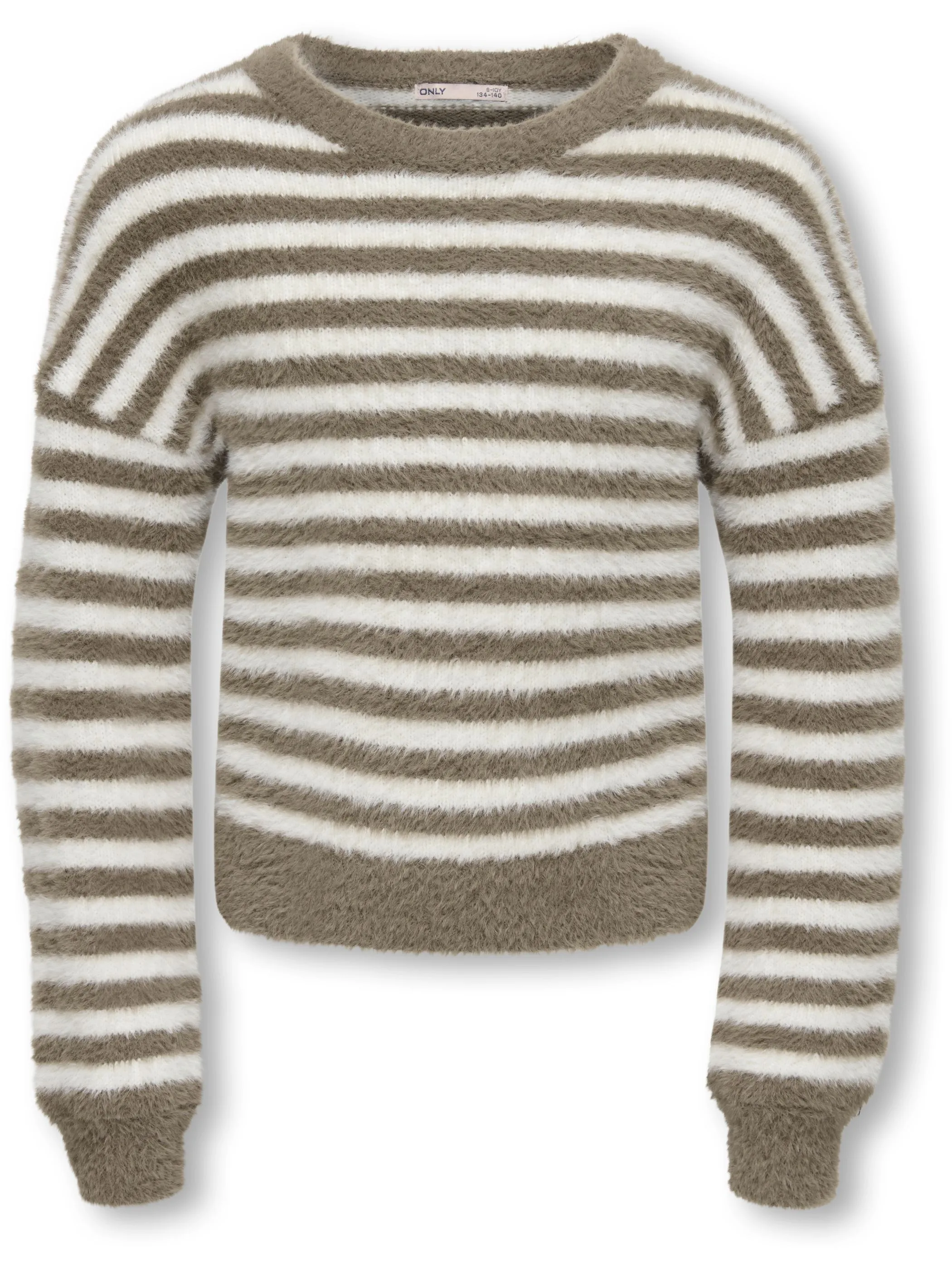 Kids Only 15306452 KOGNEWPIUMO L/S PULLOVER CP KNT Braun 880463 239935001 4