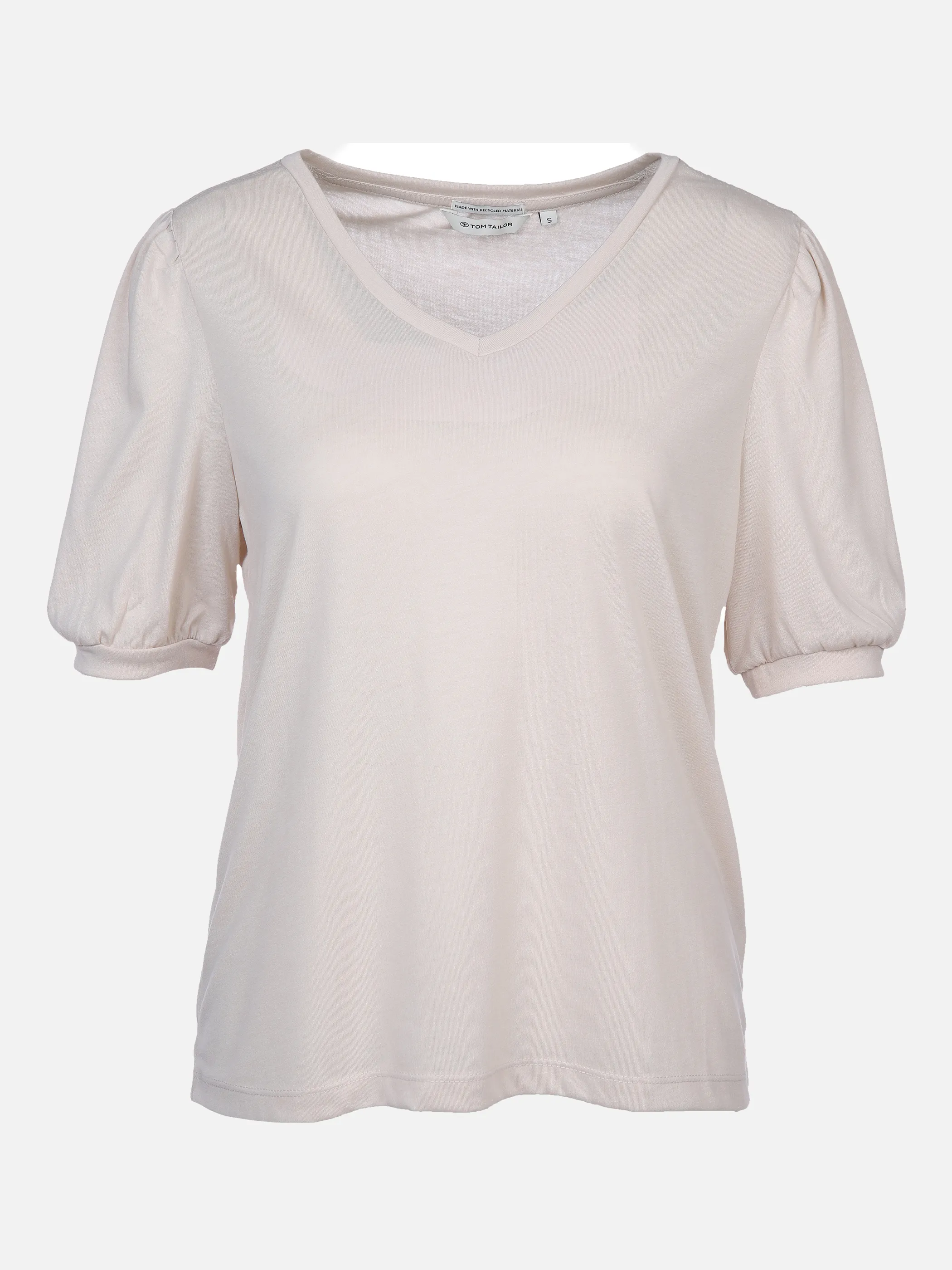 Tom Tailor 1031217 T-shirt puff sleeve Braun 865235 29517 1 Tom Tailor 1031217 T-shirt puff sleeve Braun 865235 29517 1