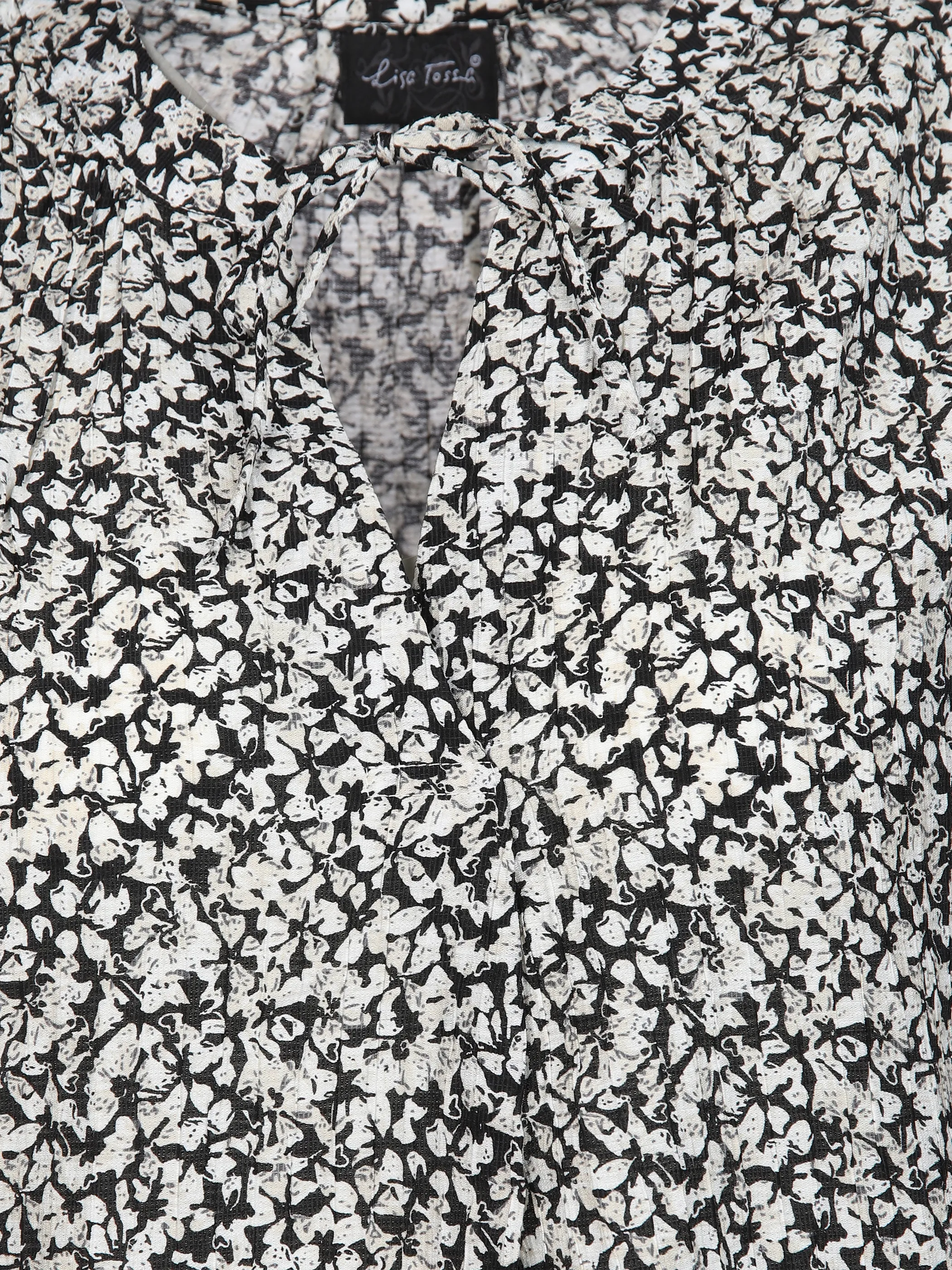Lisa Tossa Da-Halbarmbluse Schwarz 891024 SCHWARZ 3