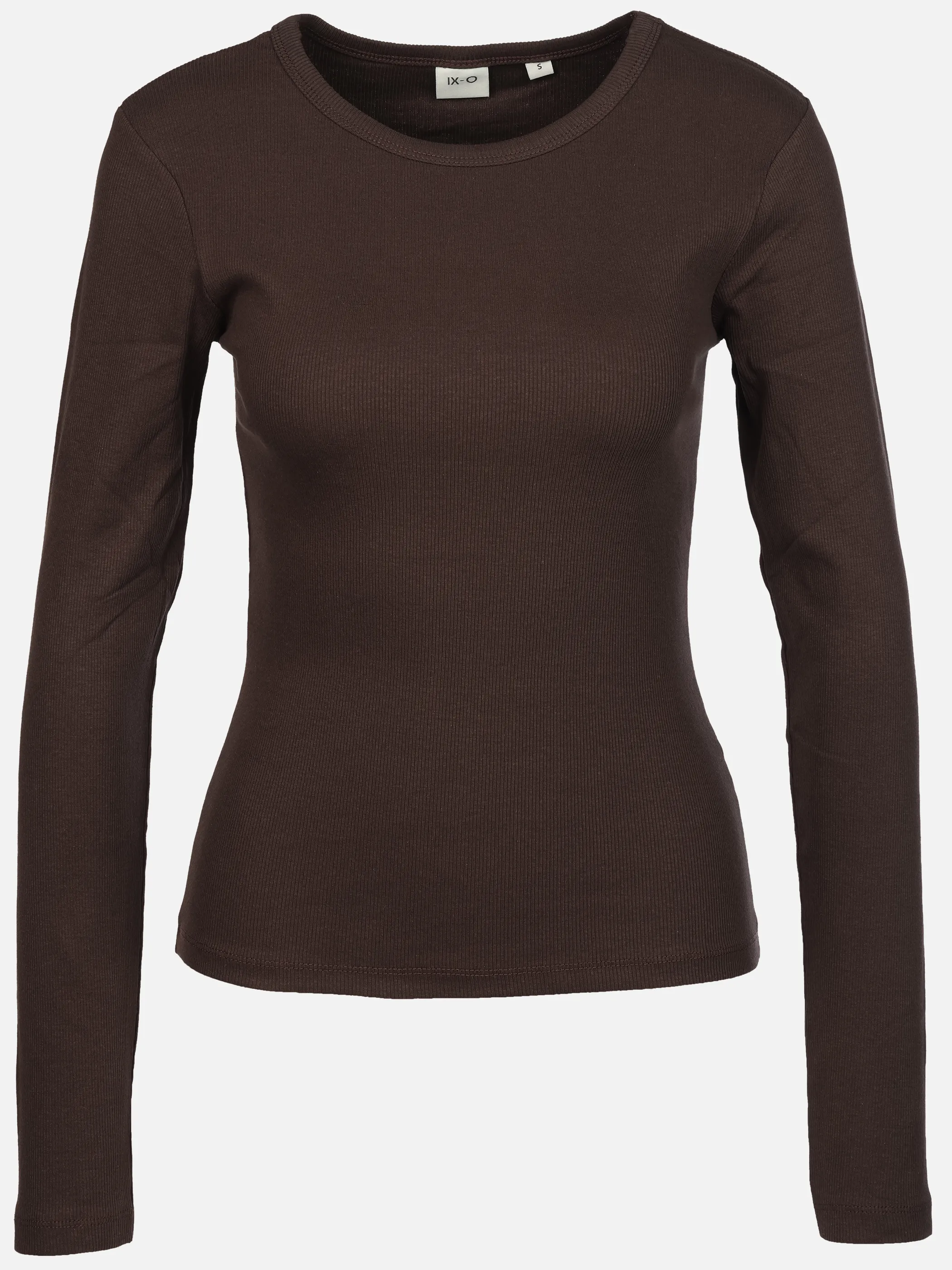 IX-O YF Da-T-Shirt, longsleeve Braun 930460 BROWN 1