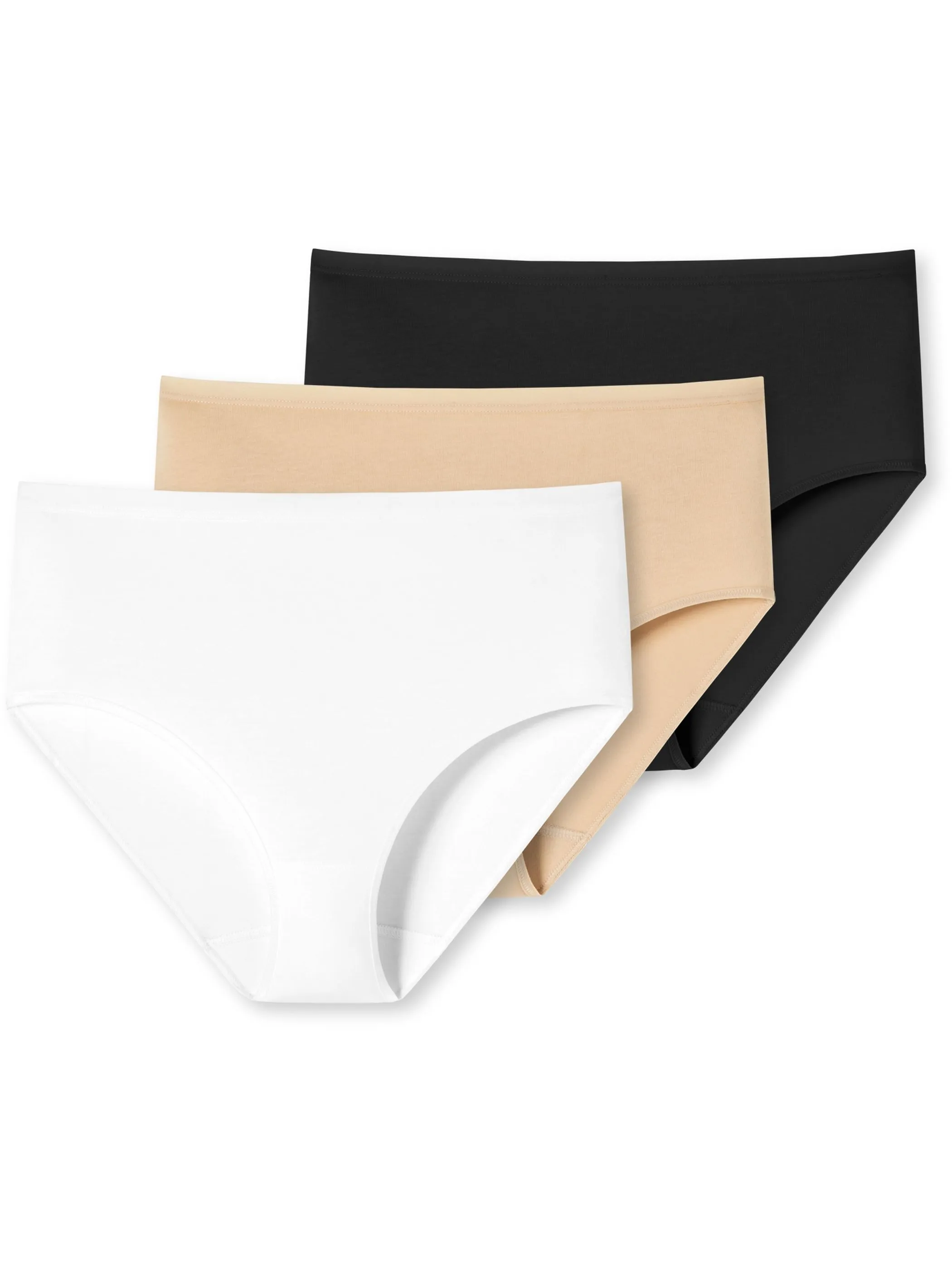 Schiesser 173949 3PACK Midi Weiß 913981 901 1