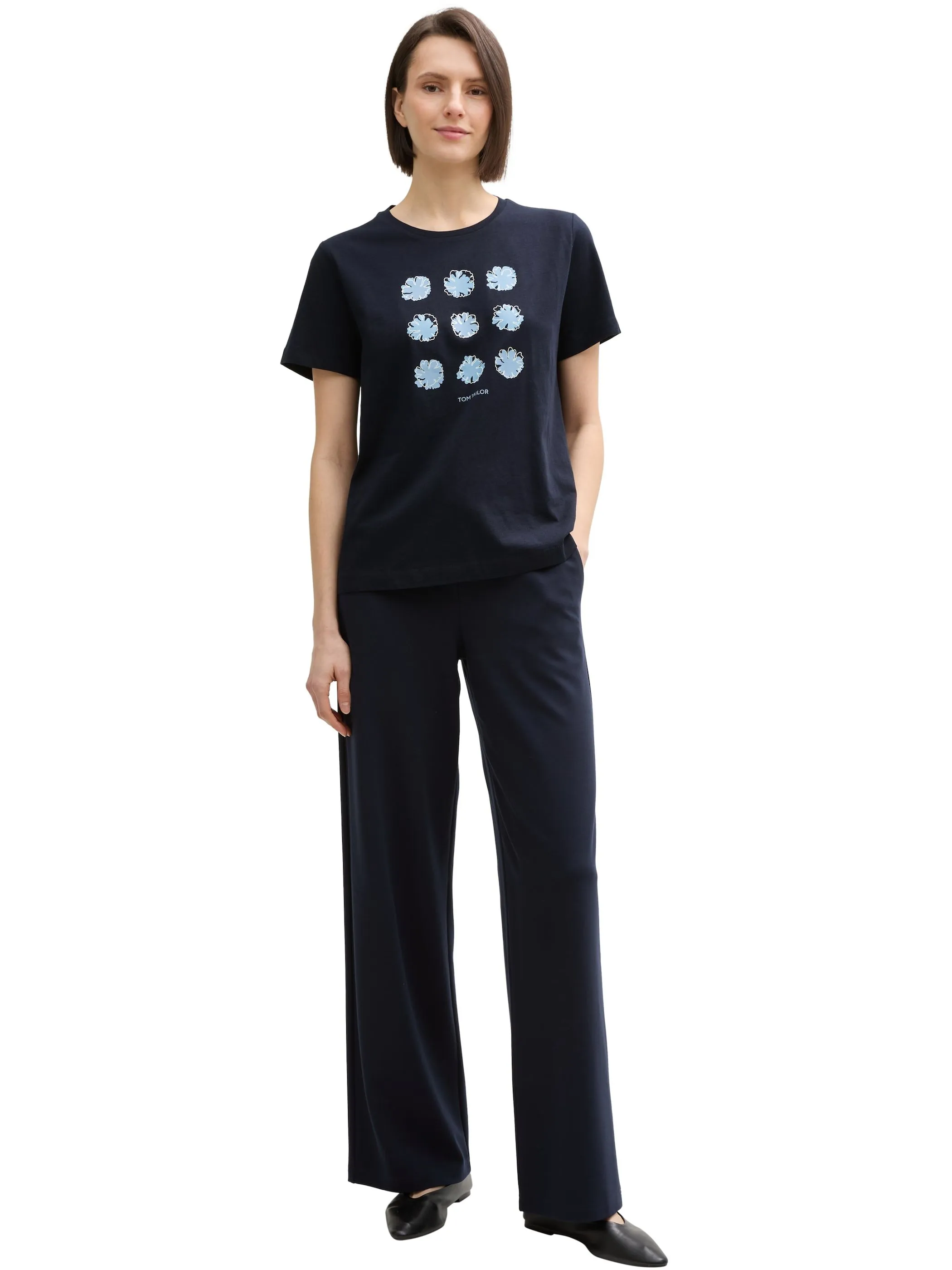 Tom Tailor 1045534 NOS T-shirt basic crew neck Blau 905964 10668 4 Tom Tailor 1045534 NOS T-shirt basic crew neck Blau 905964 10668 4