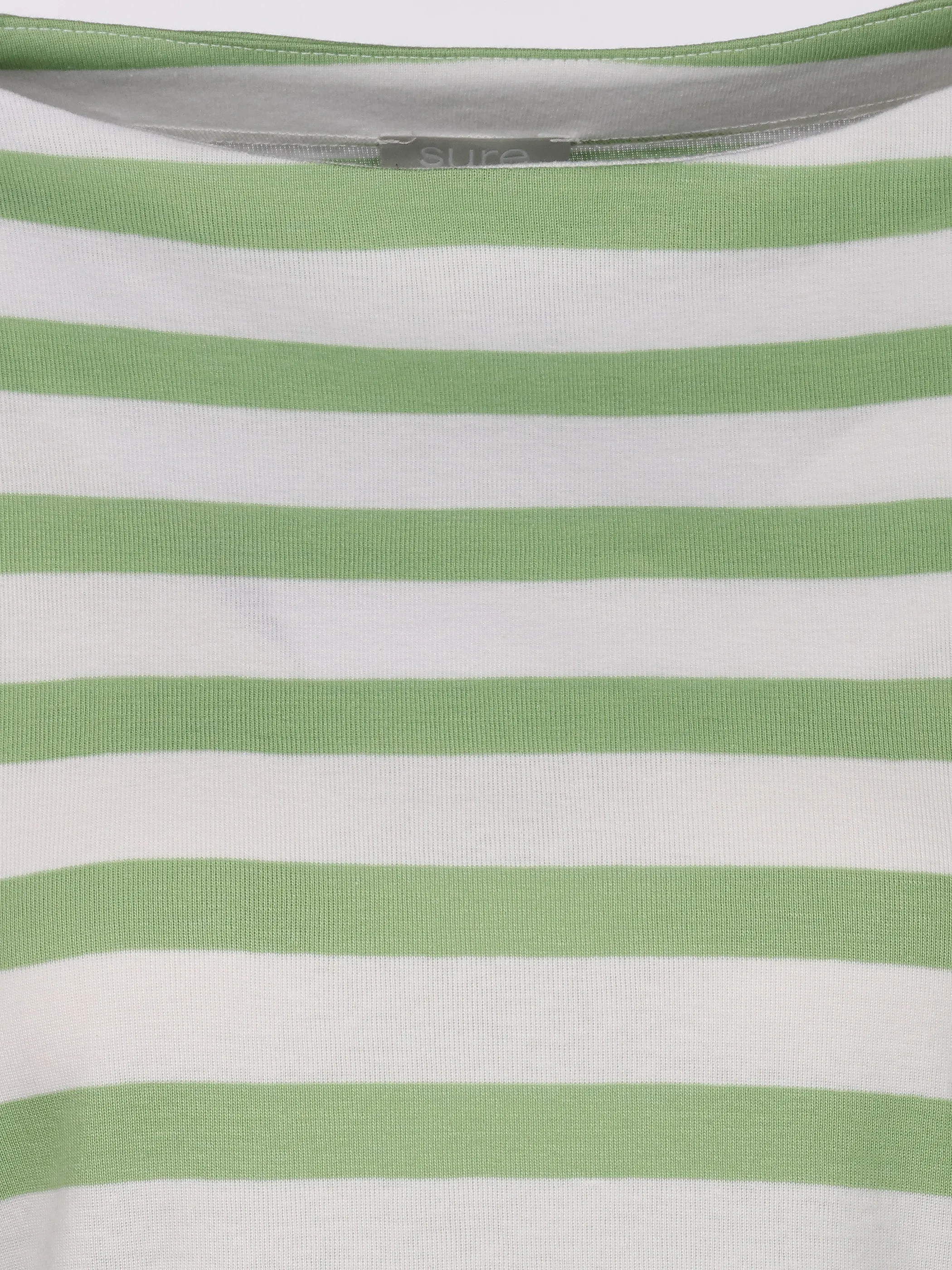Sure Da-T-Shirt gestreift Grün 922067 QUIETGREEN 3