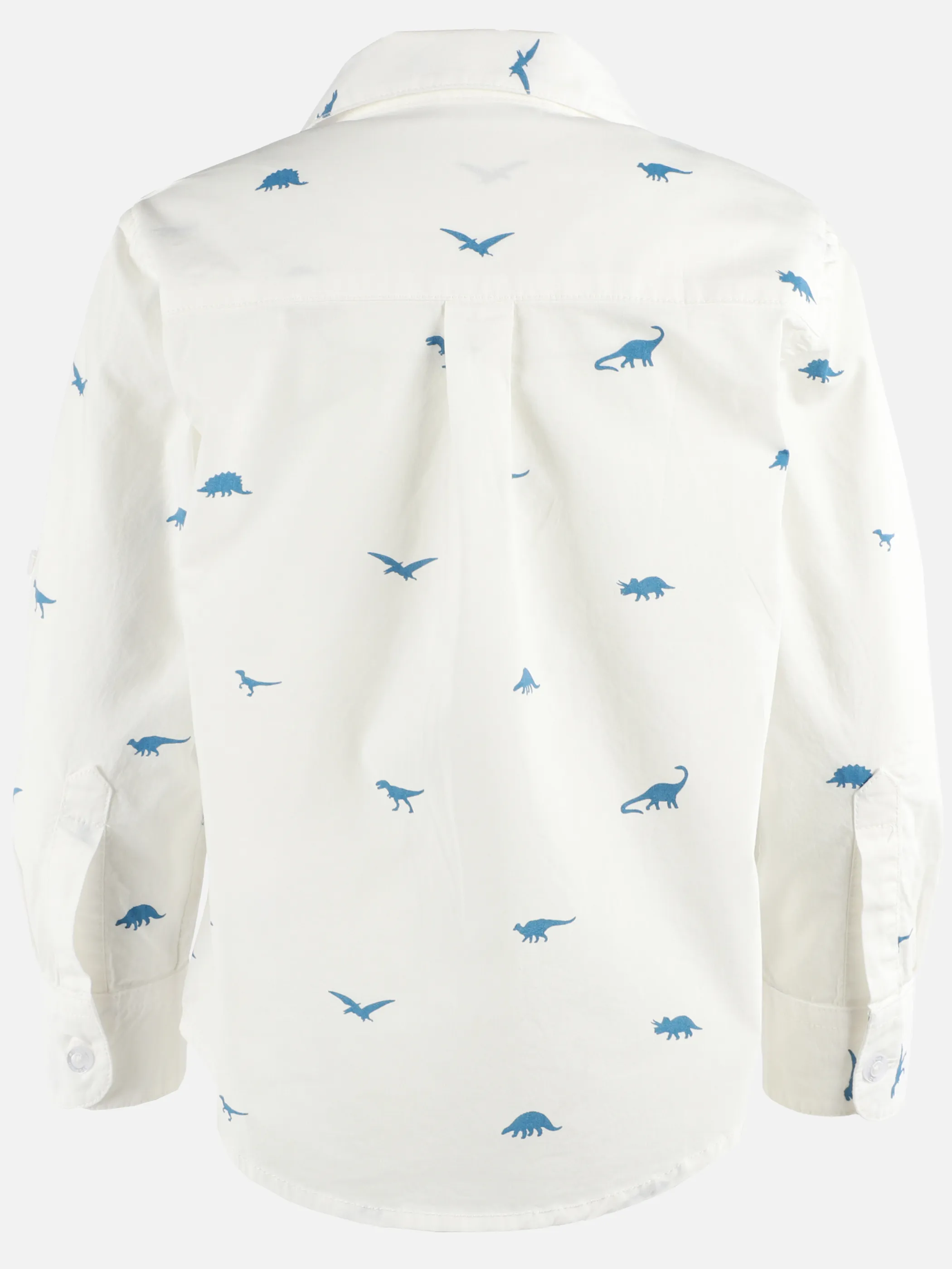 Stop + Go KJ Hemd in off white mit Dino AOP Weiß 898747 OFFWHITE 2
