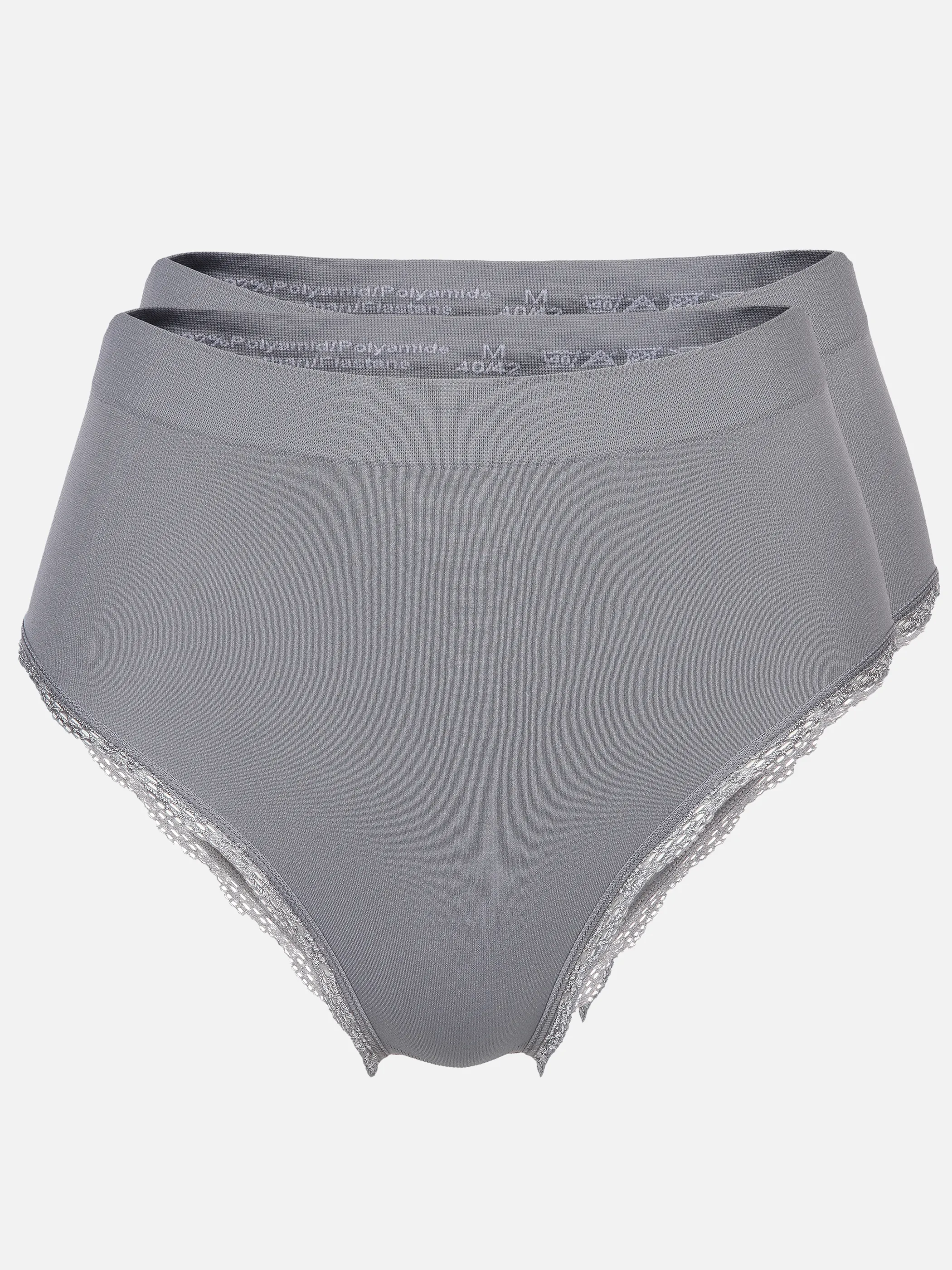 Sure Da. Taillenslip Seamless 2er Pack Grau 897635 GRAU 1