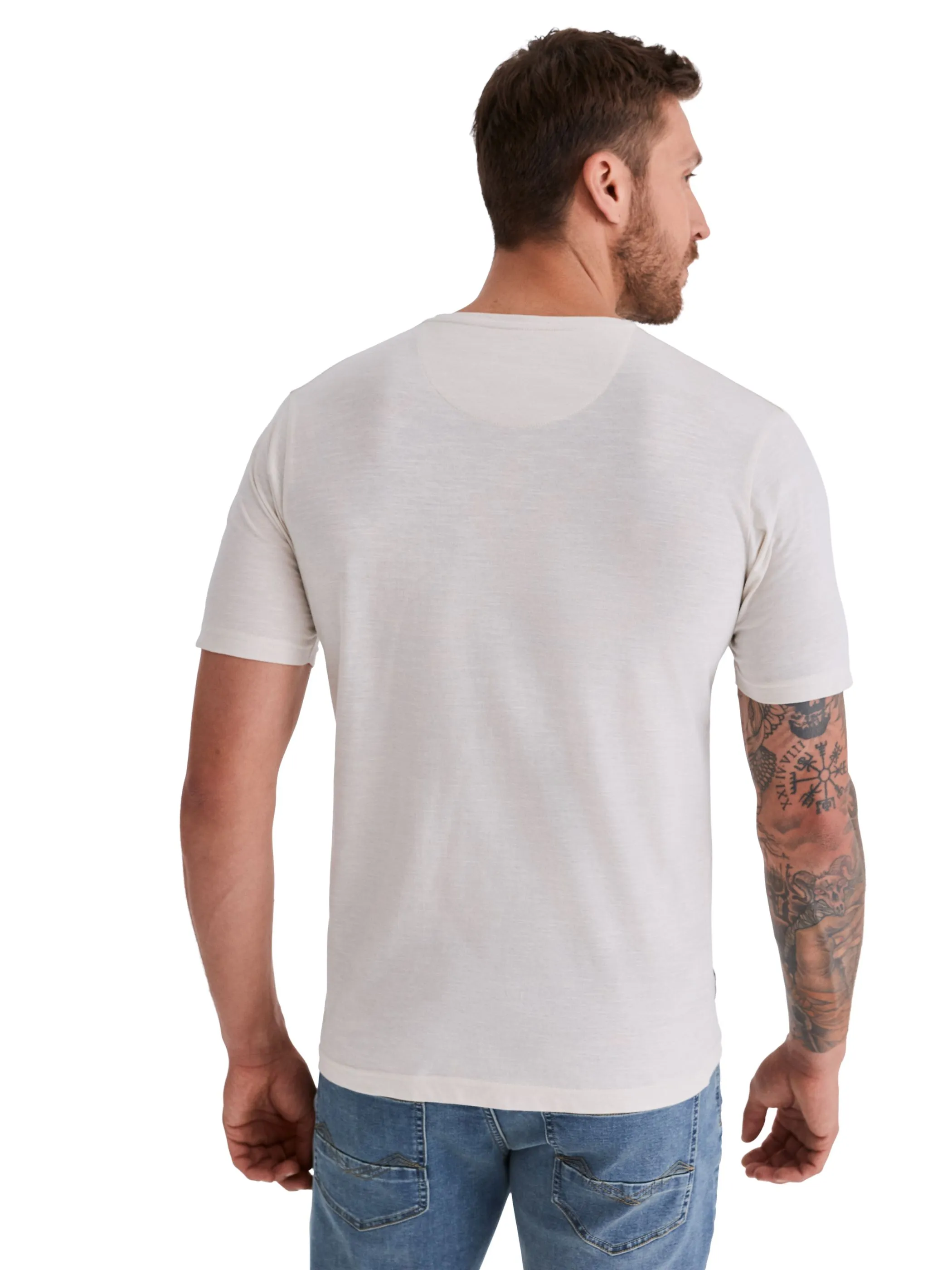 HERO by John Medoox 74306460009169 He-T-Shirt TIM,XXXL,s Beige 928356 9169 2