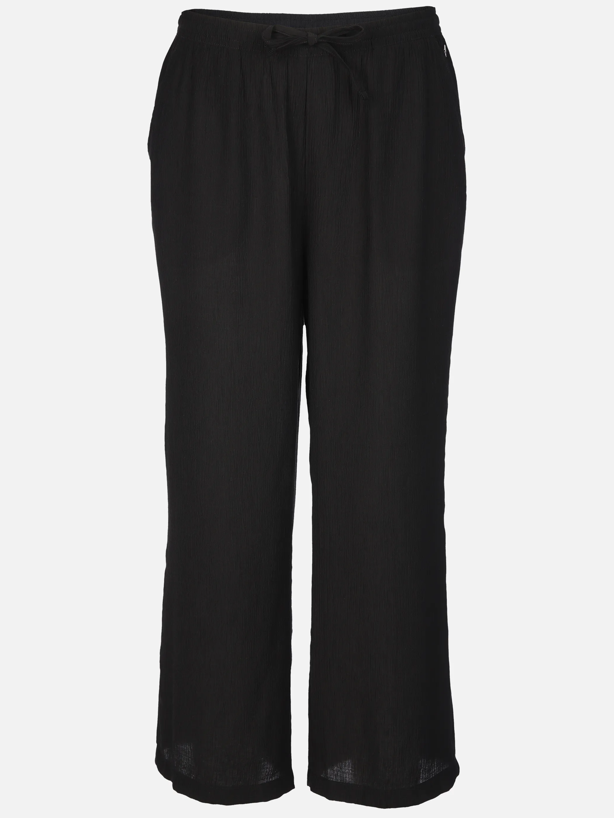 Sure Da-Hose in Crinkle-Optik Schwarz 908507 SCHWARZ 1