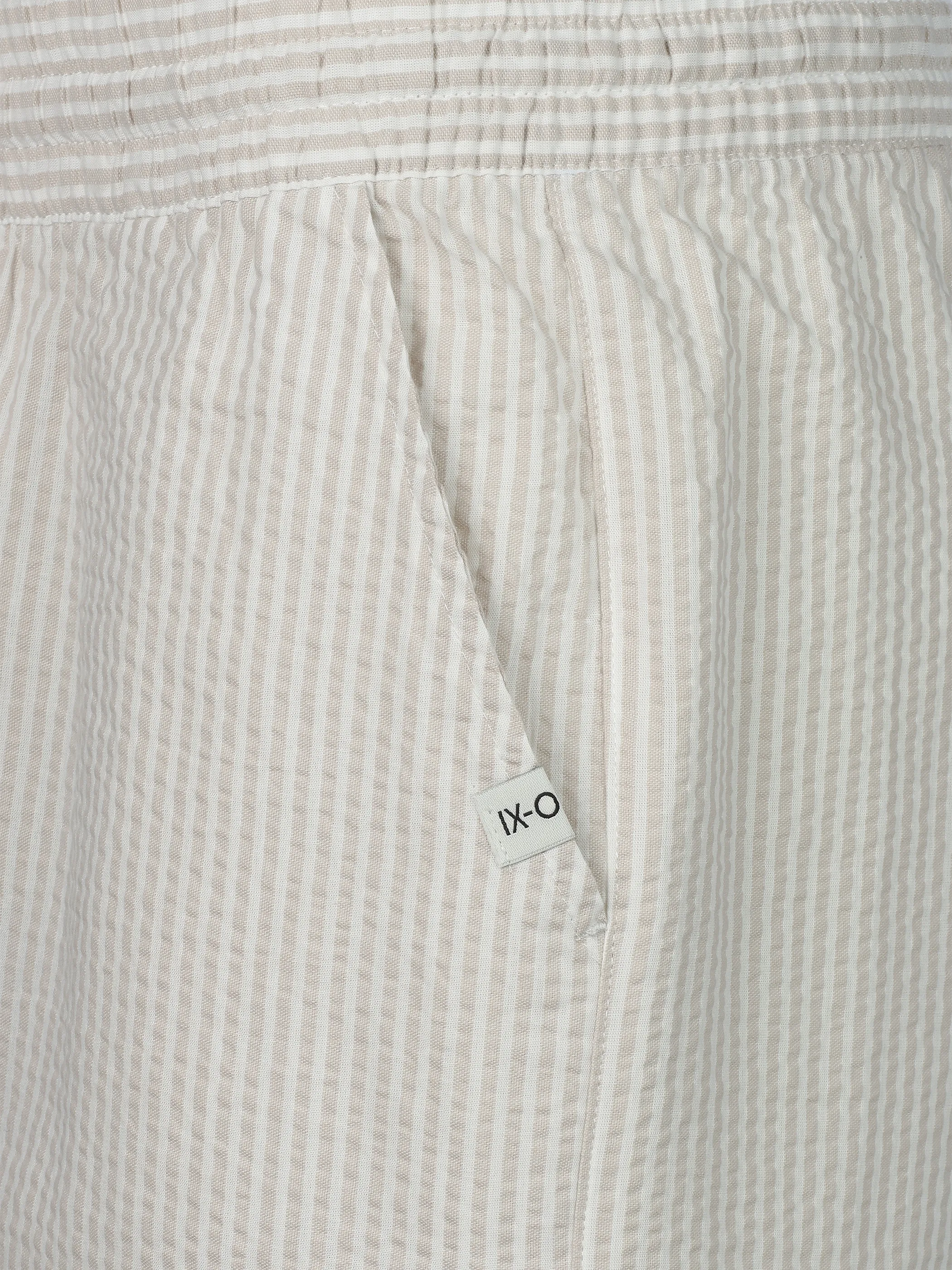 IX-O H70079AG62491KAAWG YF He-Seersucker Shorts Beige 925907 20200 4