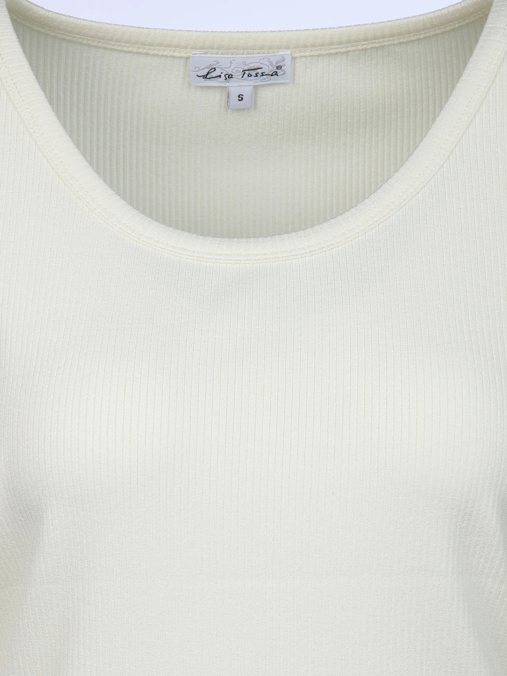 Lisa Tossa Da-Ripp-T-Shirt Weiß 910251 WHITE 3