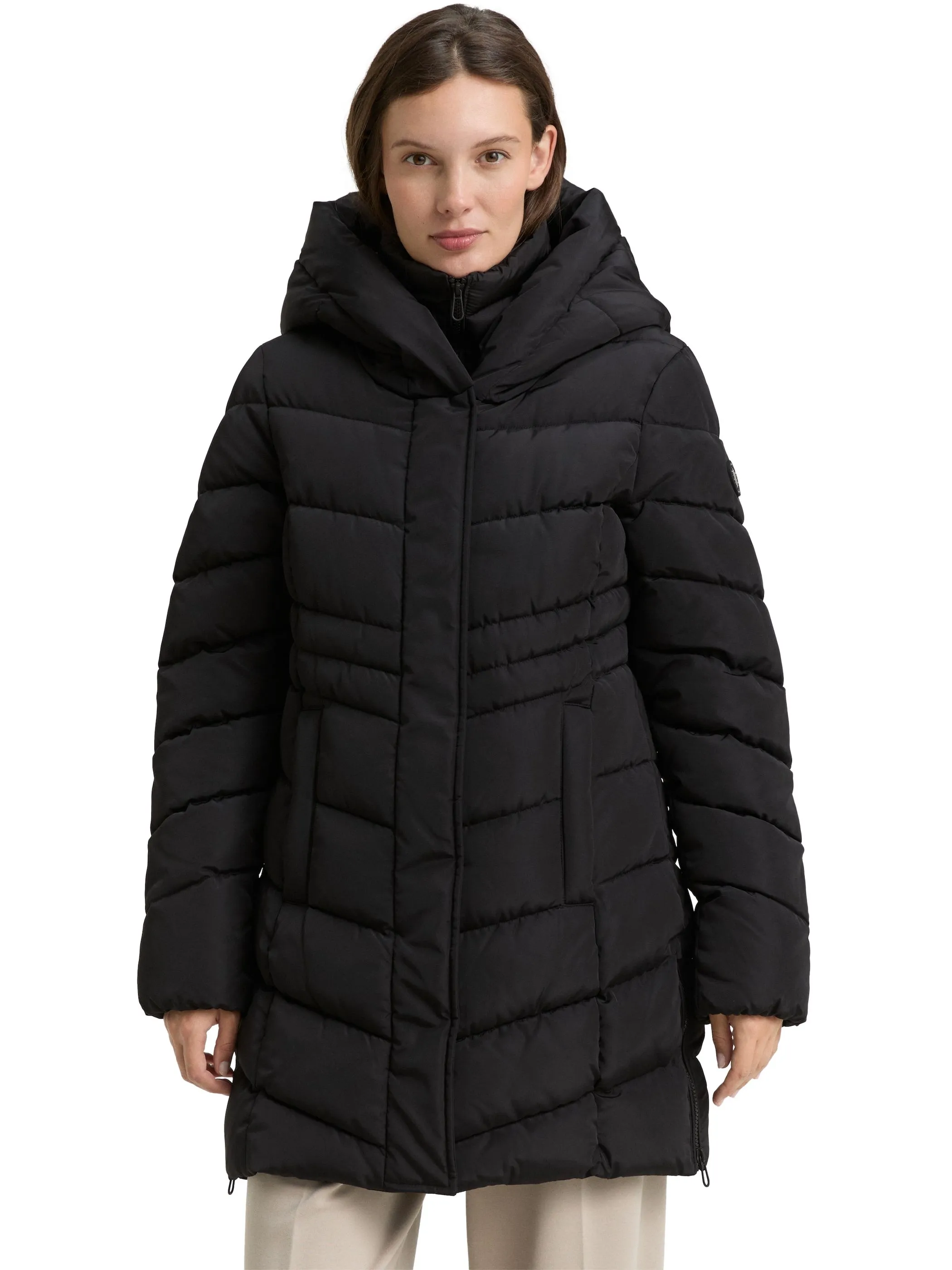 Tom Tailor 1047530 winter puffer coat Schwarz 914216 14482 5