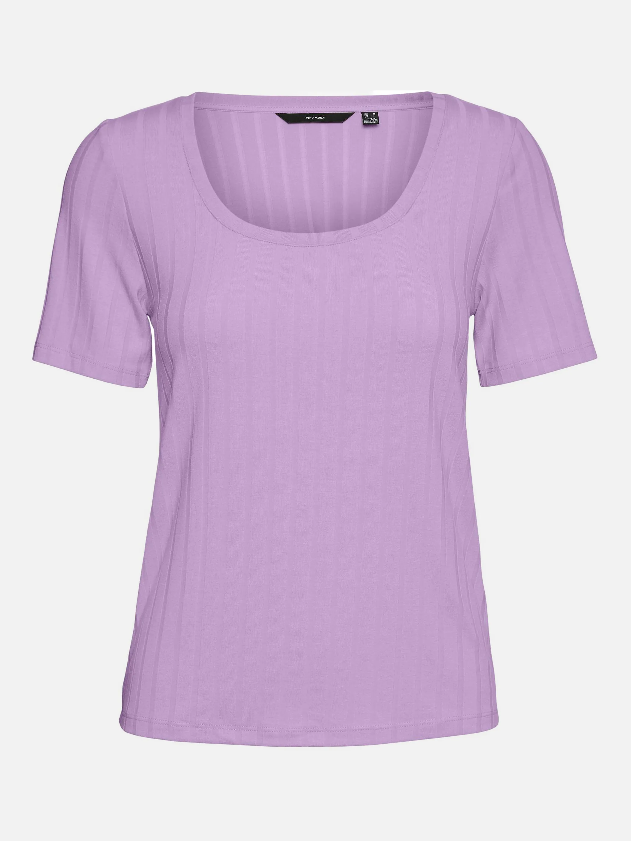 Vero Moda 10265005 VMAGGI RIB SS TOP NOO Weiß 863805 228955 1