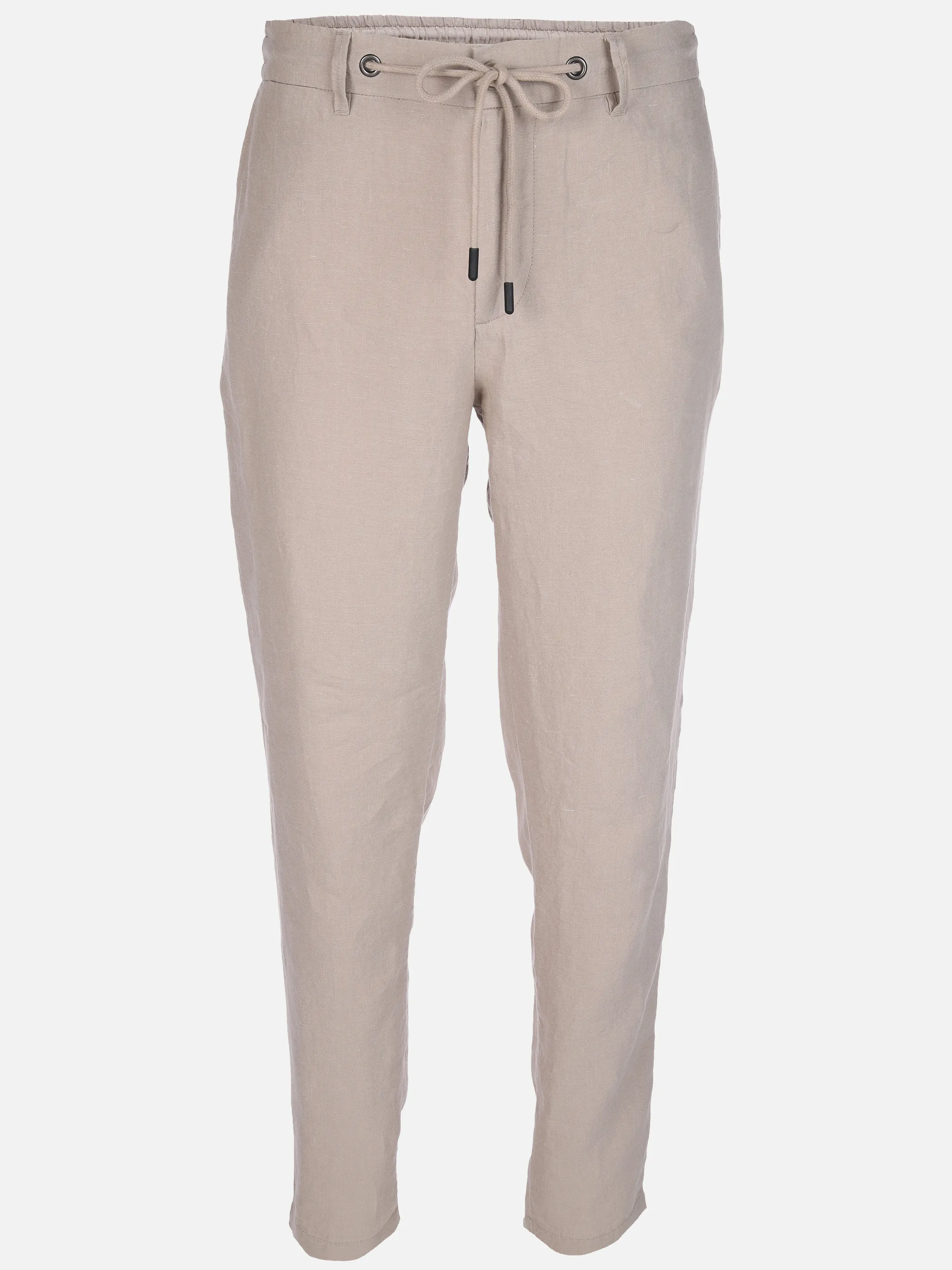 Jim Spencer He. Leinenhose Relax Grau 891011 STONE 1